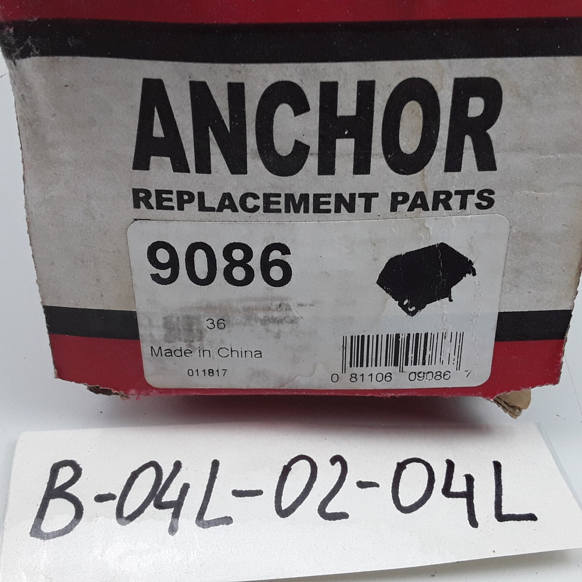 Anchor 9086 Rear Transmission Mount Fits Toyota Pickup 4Runner (1988 1989-1995)