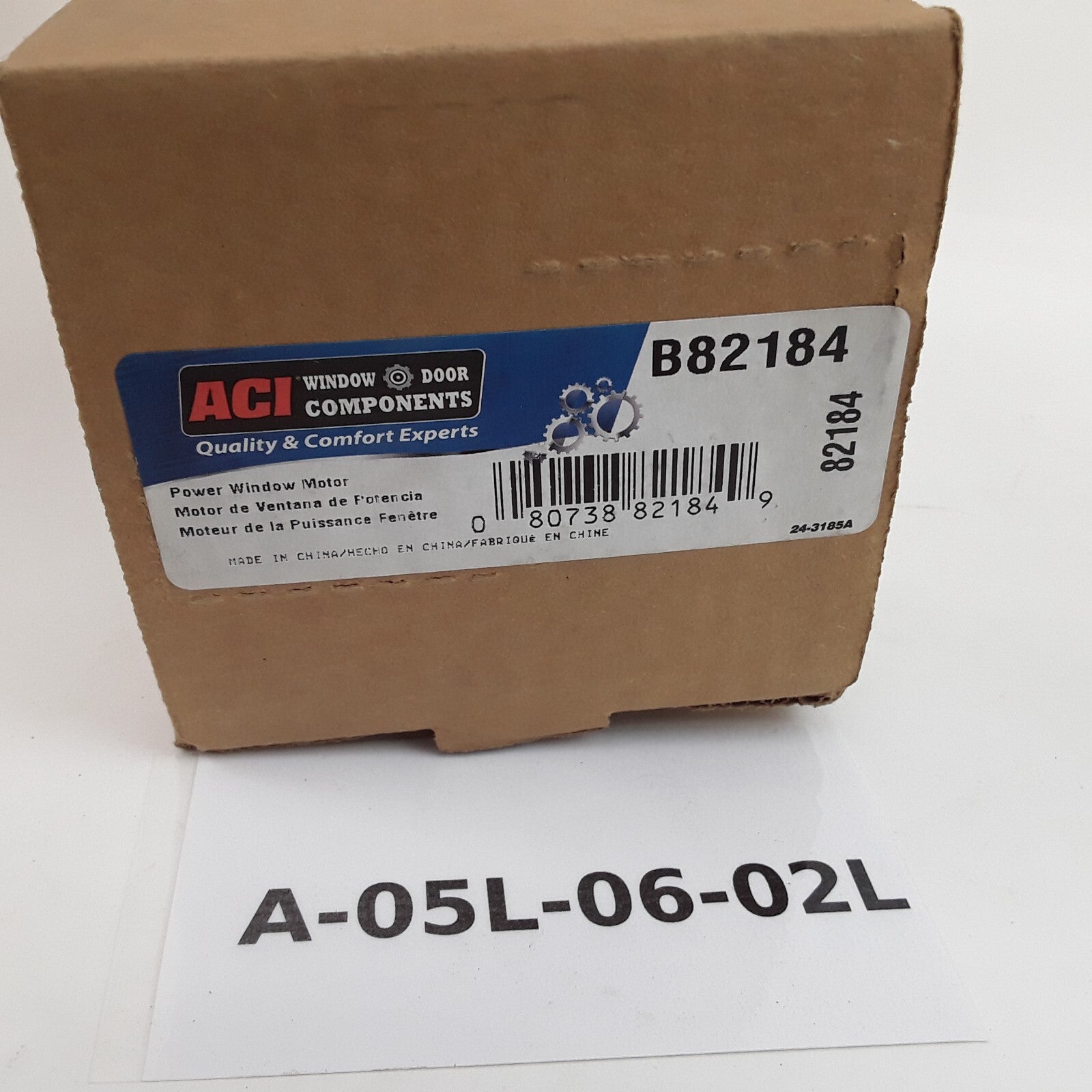ACI 82184 Rear Left Power Window Motor For Cadillac Pontiac Buick (2000-2007)