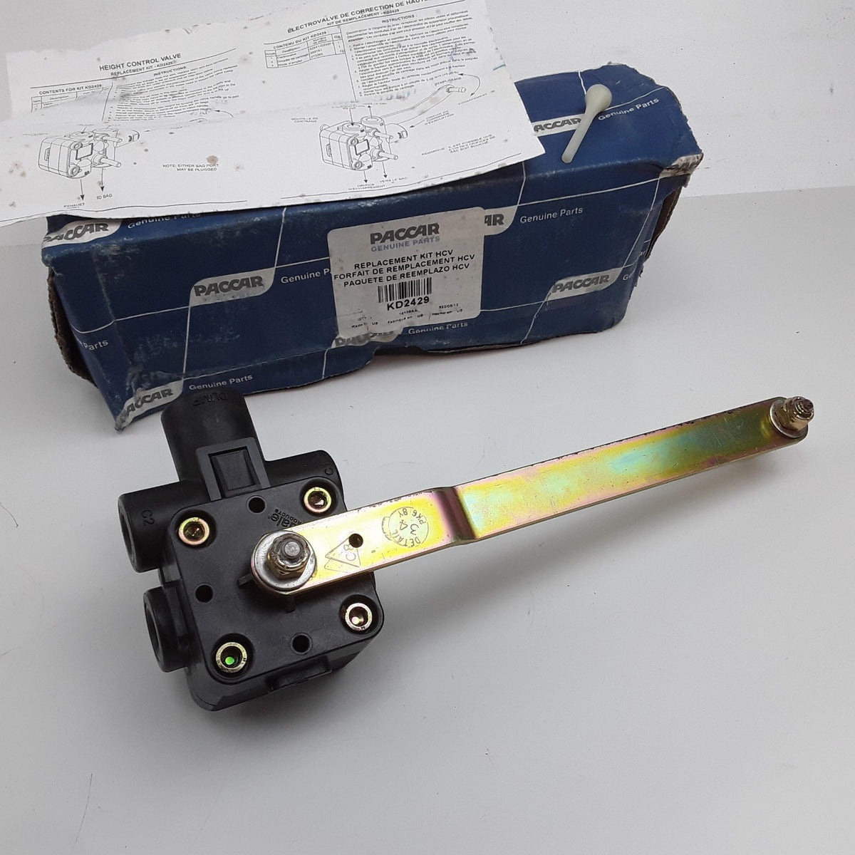 Paccar KD2429 Height Leveling Control Valve Fits Kenworth Heavy Duty Trucks
