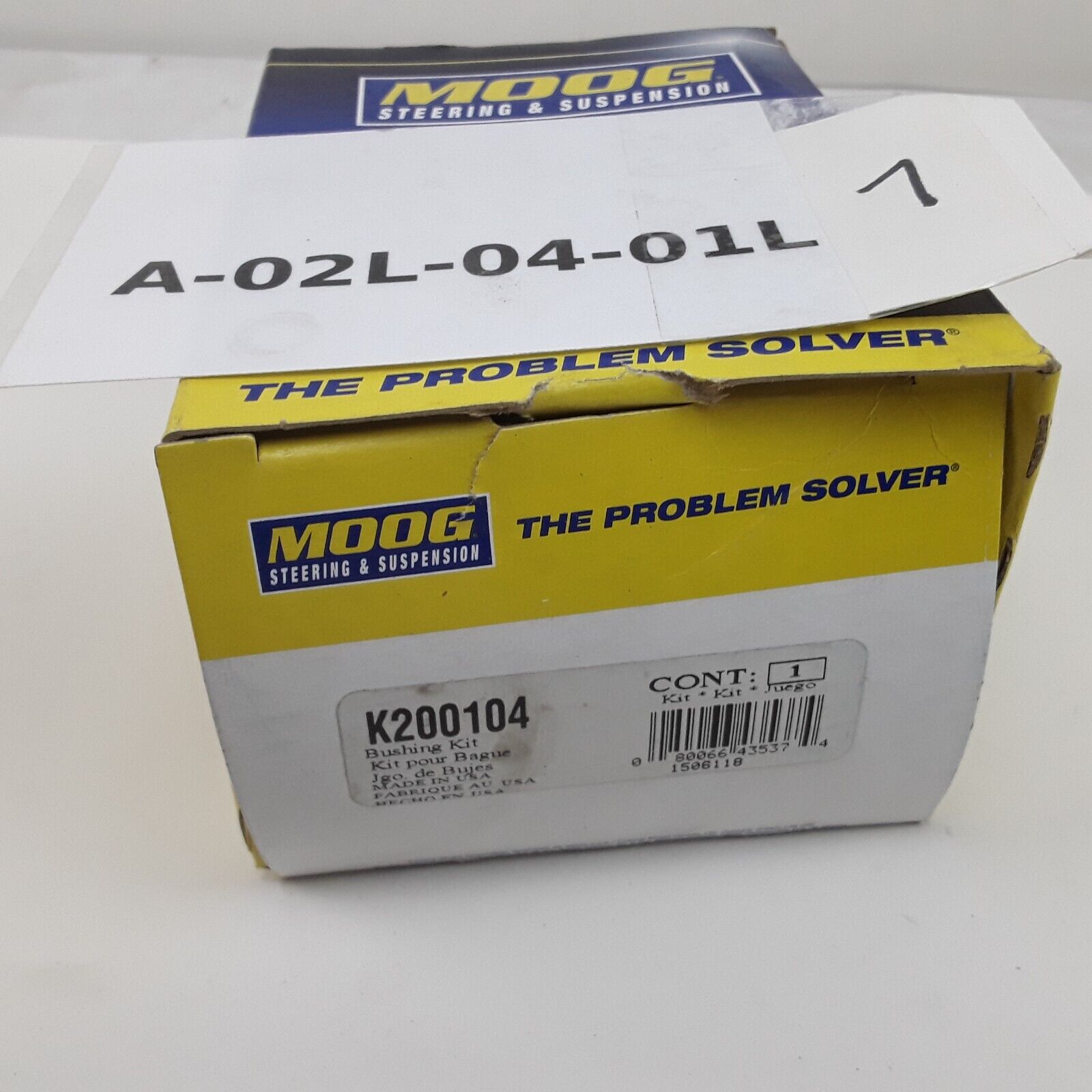 Moog K200104 Control Arm Bushing for Chevy Impala, Monte Carlo, Buick LaCrosse
