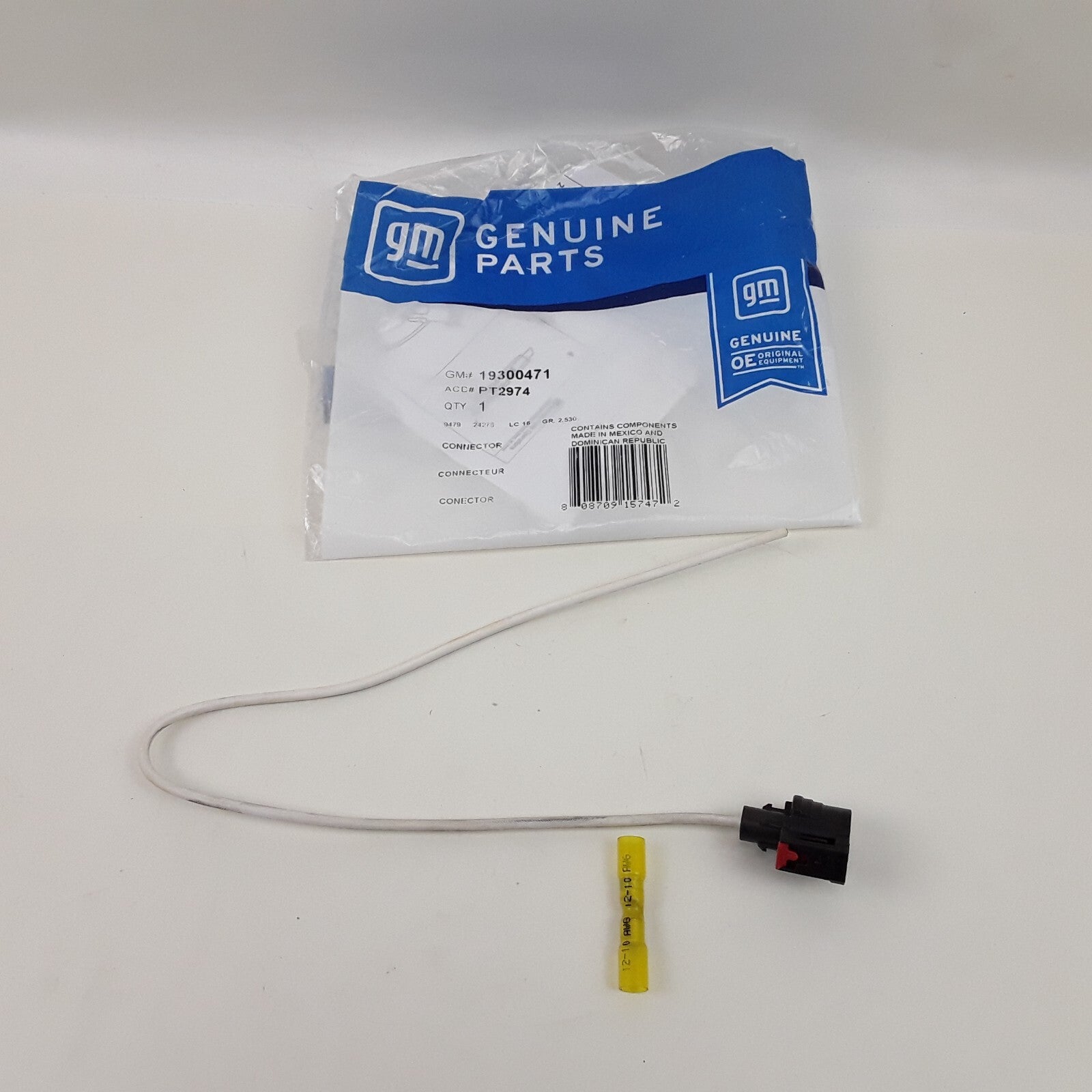 ACDelco Wiring Harness Connector Kit Fits GMC Chevrolet Cadillac Buick 2014-2023