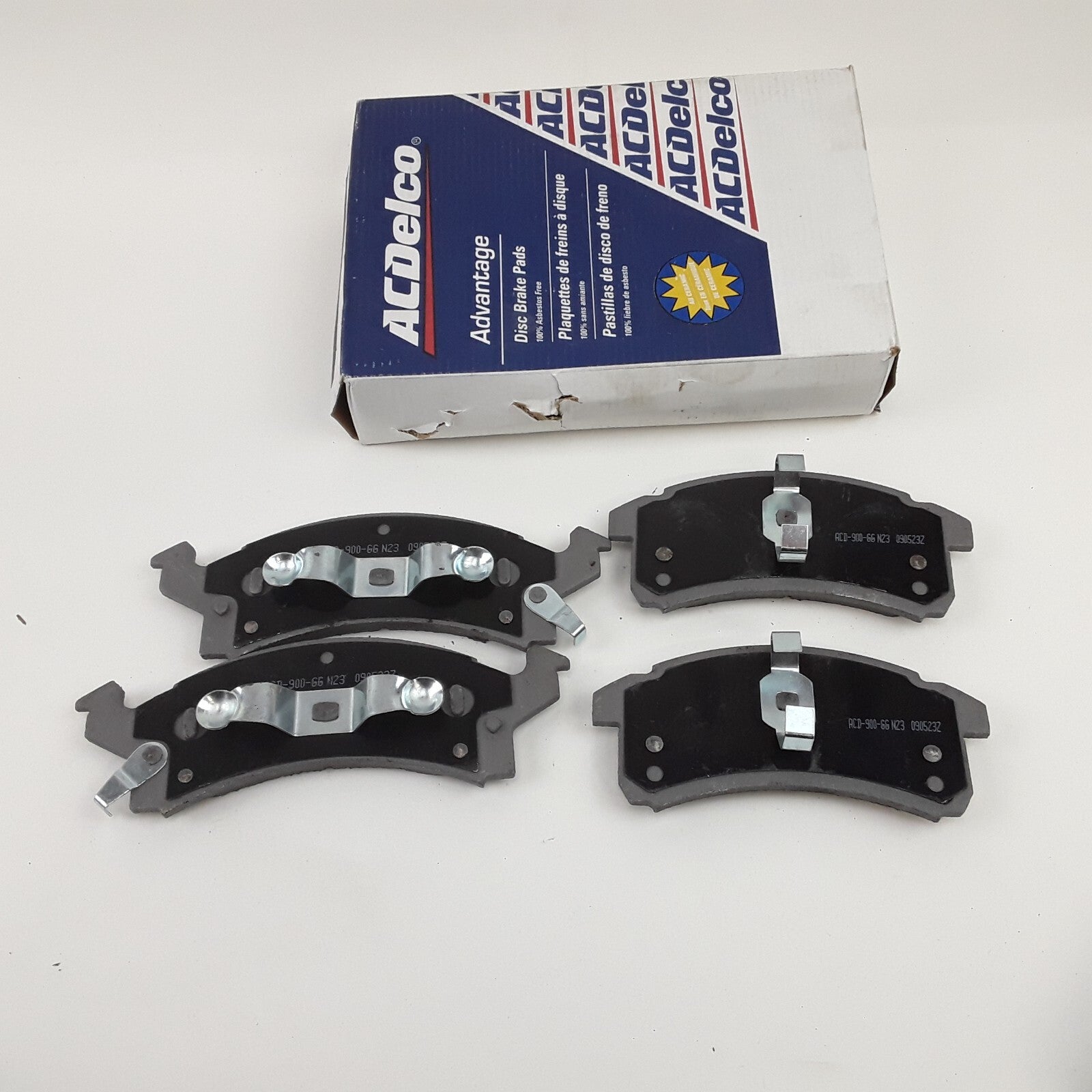 Disc Brake Pad Set-Ceramic Fits Buick Skylark 1990-97 Chevrolet Corsica 1993-94