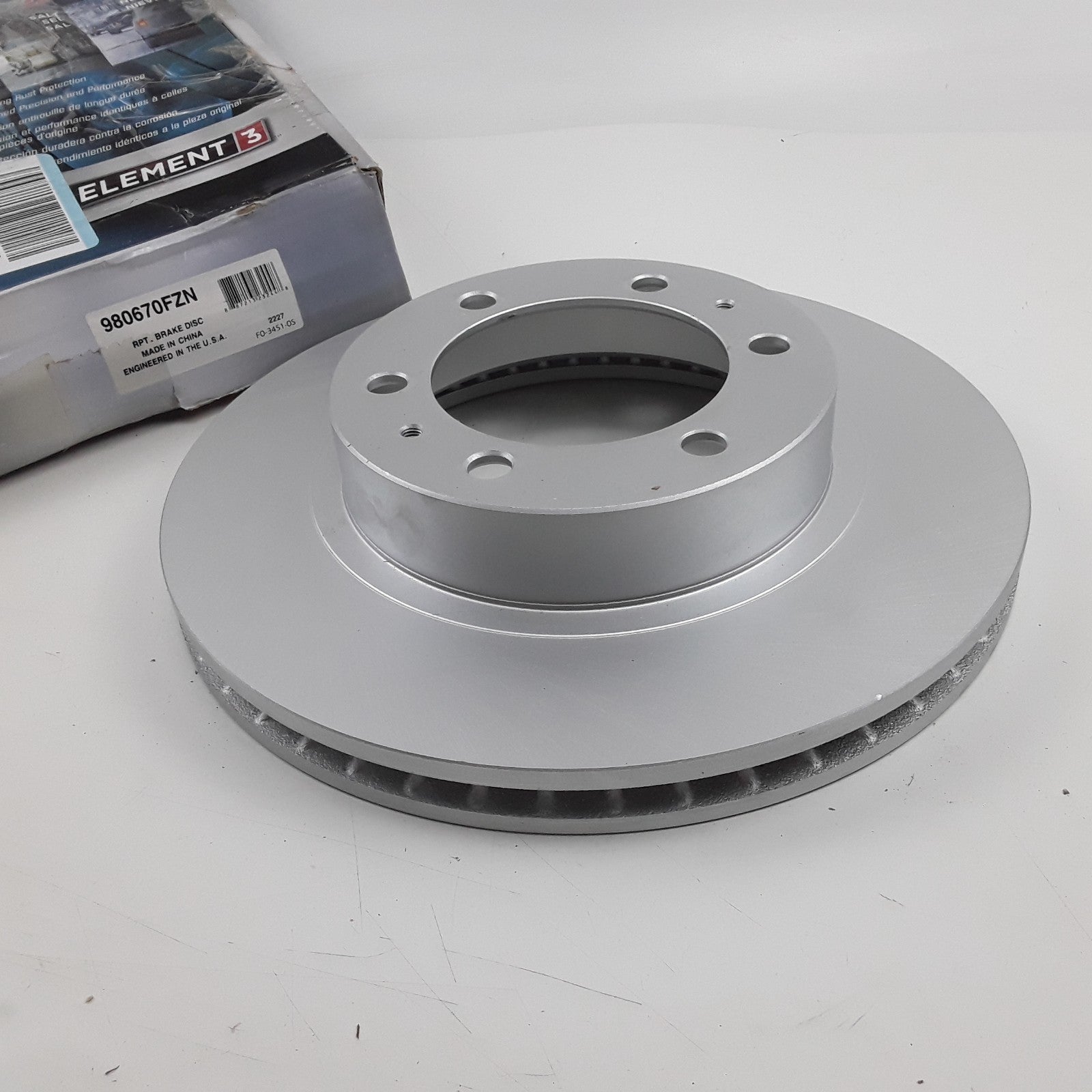 Front Disc Brake Rotor Fits Toyota FJ Cruiser 4Runner Tacoma (2008 2009-2023)