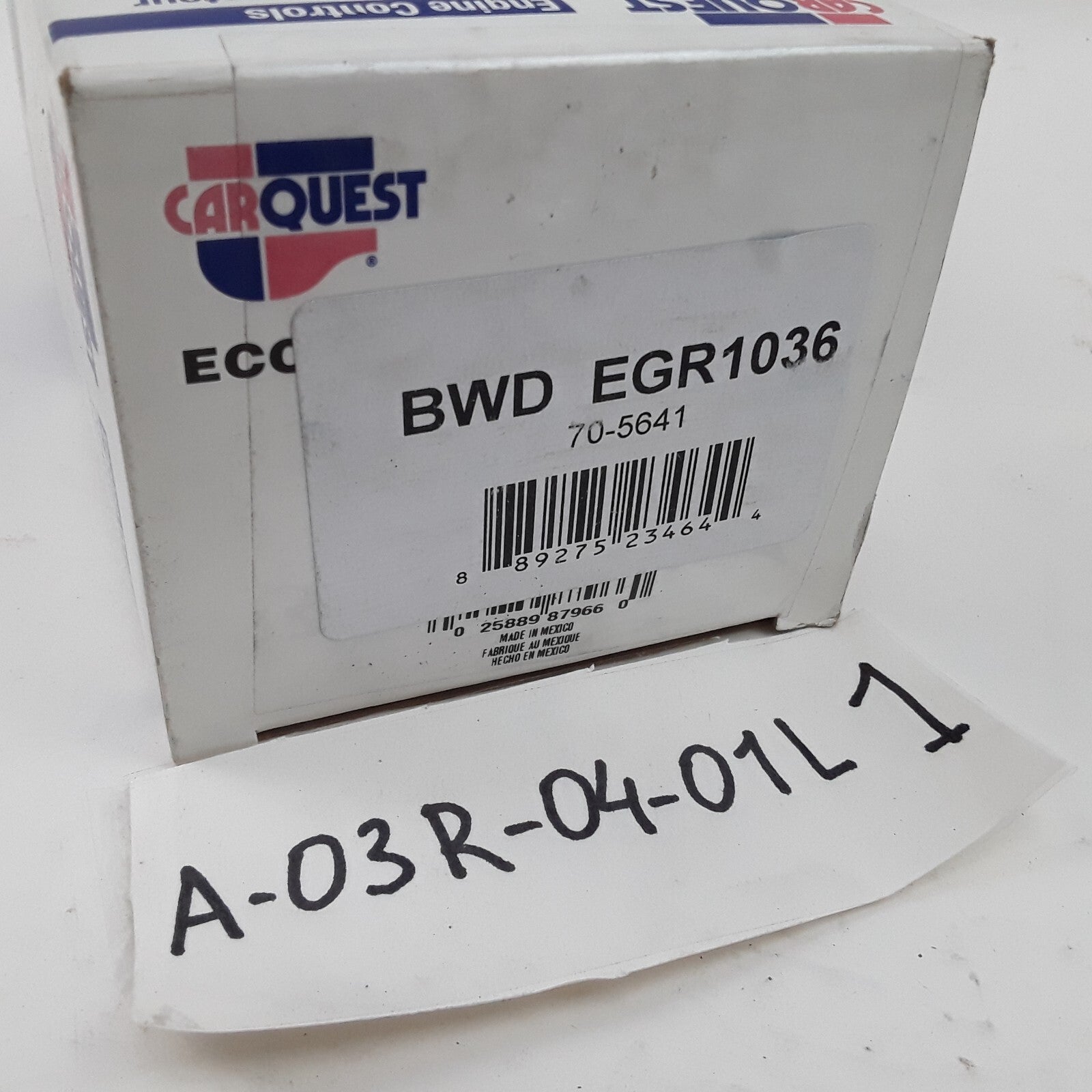 BWD EGR1036 EGR Valve Fits Pontiac Chevrolet Oldsmobile Buick (1988 1989-1995)
