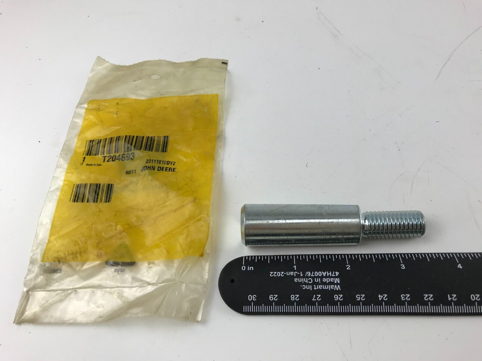 GENUINE OEM John Deere Dowel Pin (Idler) T204693 FAST SHIPPING - HotCarParts