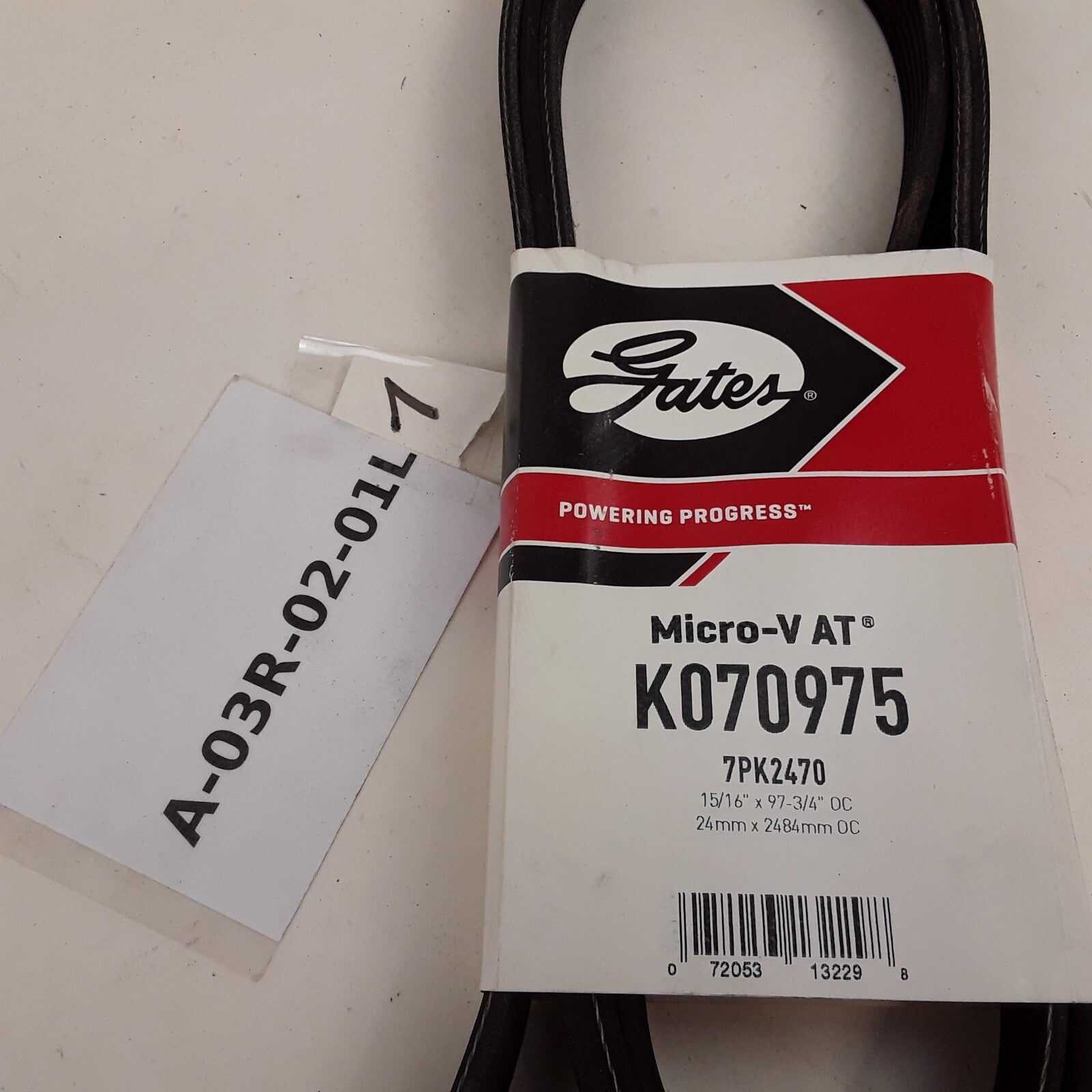 Micro-V Serpentine Drive Belt Fits Dodge D150 D250 Durango Dakota Ram 1500 2500