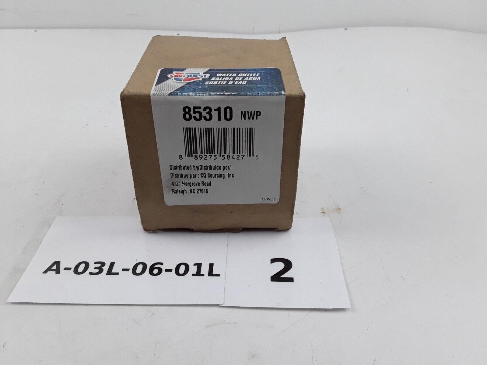 Engine Coolant Water Outlet Fits Acura RL 1996-2004, TL 1996-1998,Legend 1991-95 - HotCarParts