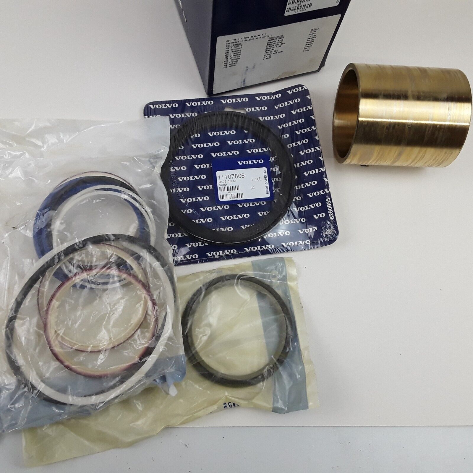 Boom Lift Cylinder Seal Kit Fits Volvo Wheel Loader L70E L70E OR L70F L70G L70H