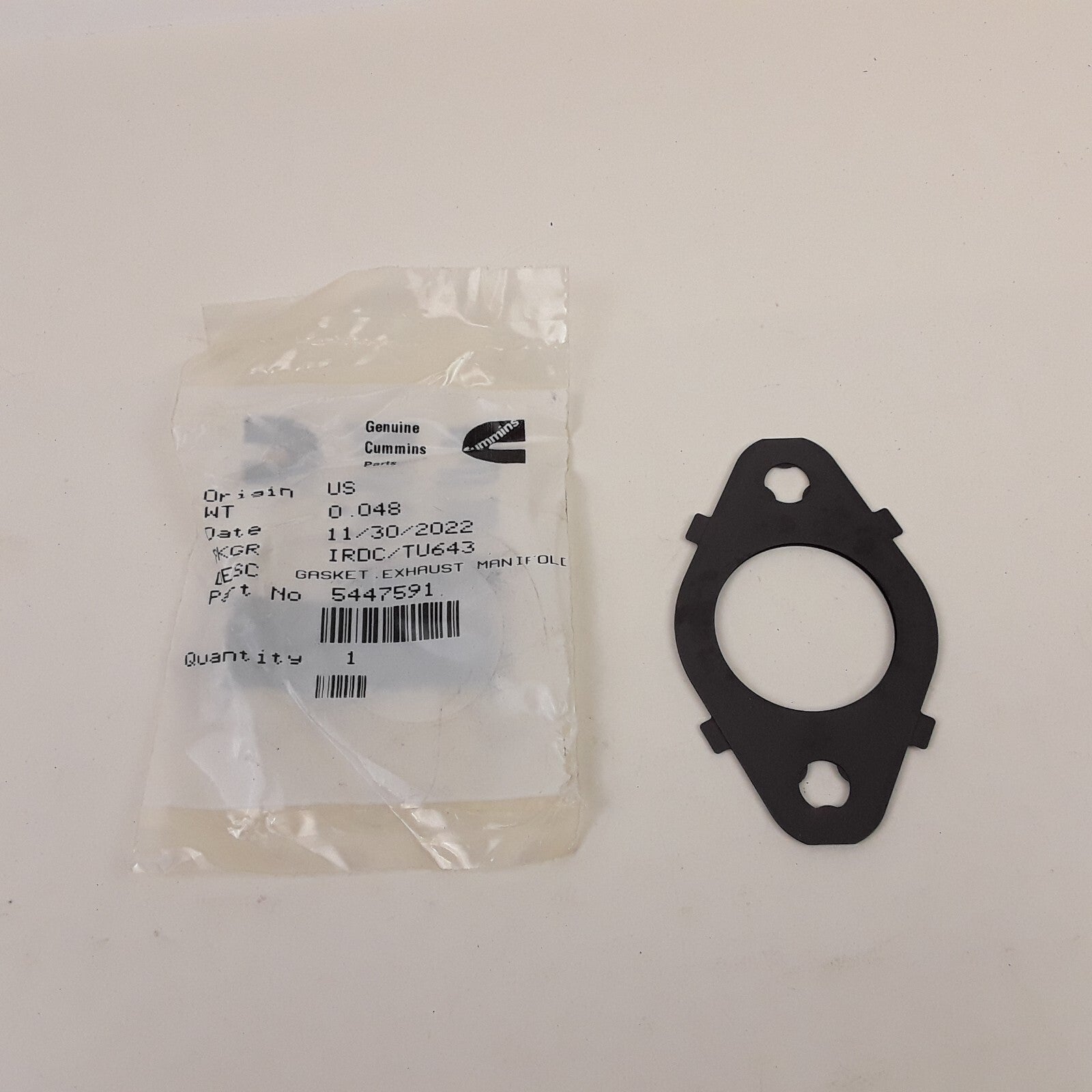 Cummins 5447591 Exhaust Manifold Gasket For EPA07 6.7 liter ISB/QSB Engines