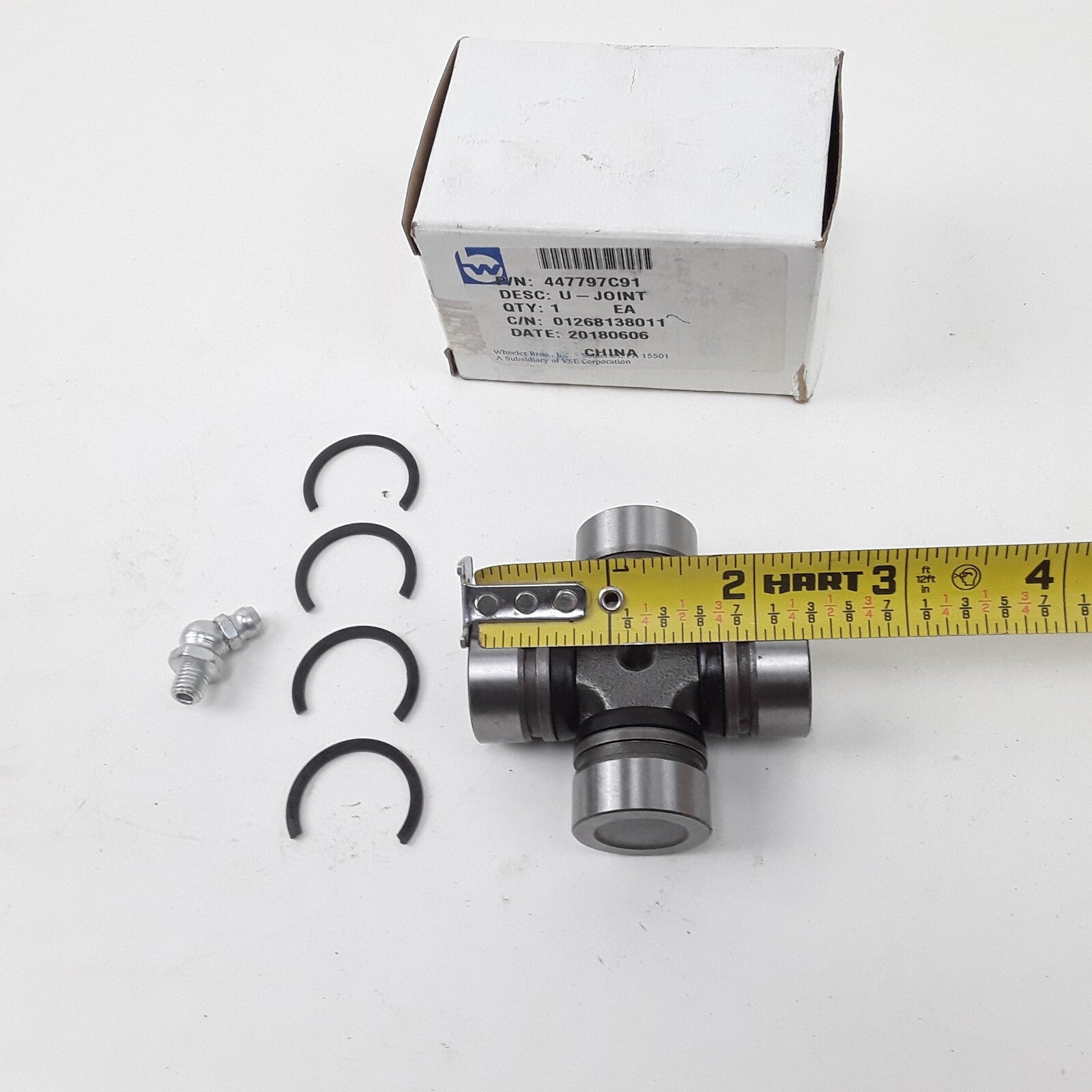 U-Joint Strg Gear Kit Fits Ptruck Mack GMC Chevrolet International (1985-2004)