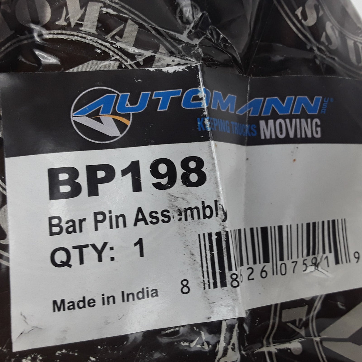 Automann BP198 Suspension Hardware Kit Bar Pin Assembly Fits Hendrickson