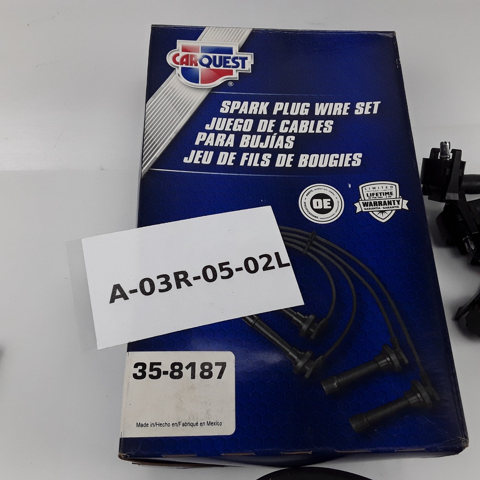 Carquest 35-8187 Spark Plug Wire Set Fits Mercury Lincoln Ford (1991 1992 1993)