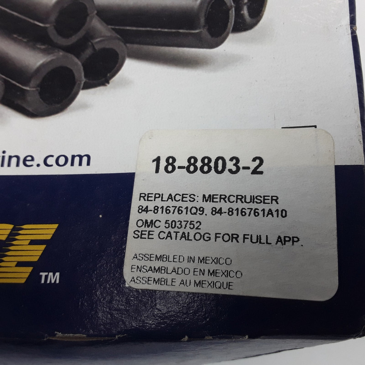 Sierra 18-8803-2 Spark Plug Wire Set Replaces 503752, 84-816761Q9, 84-816761A10