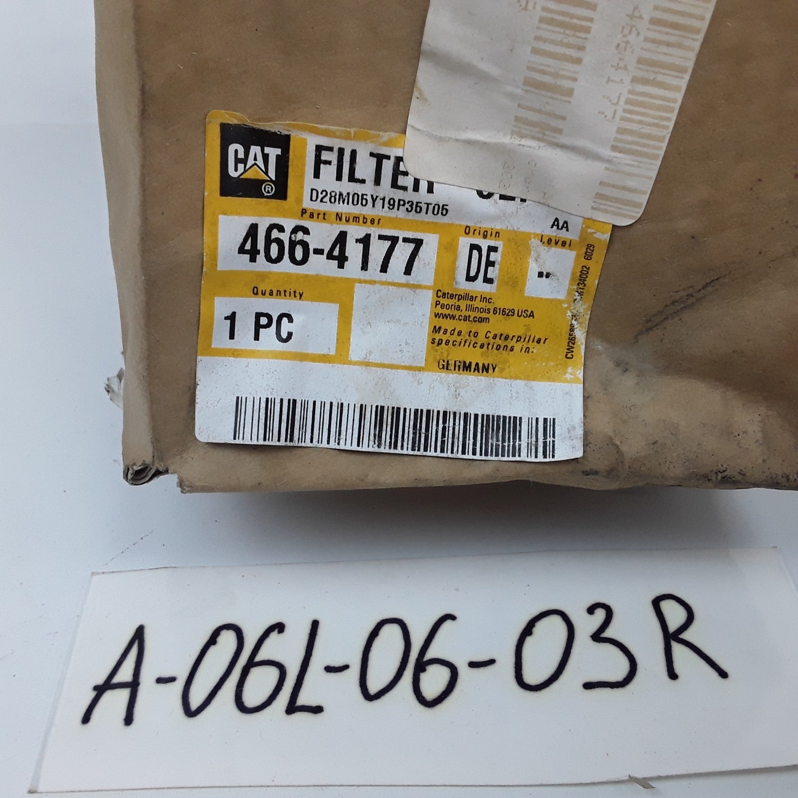 Cat 466-4177 Engine Fuel Filter Fits Caterpillar TH314D TH414C TH25
