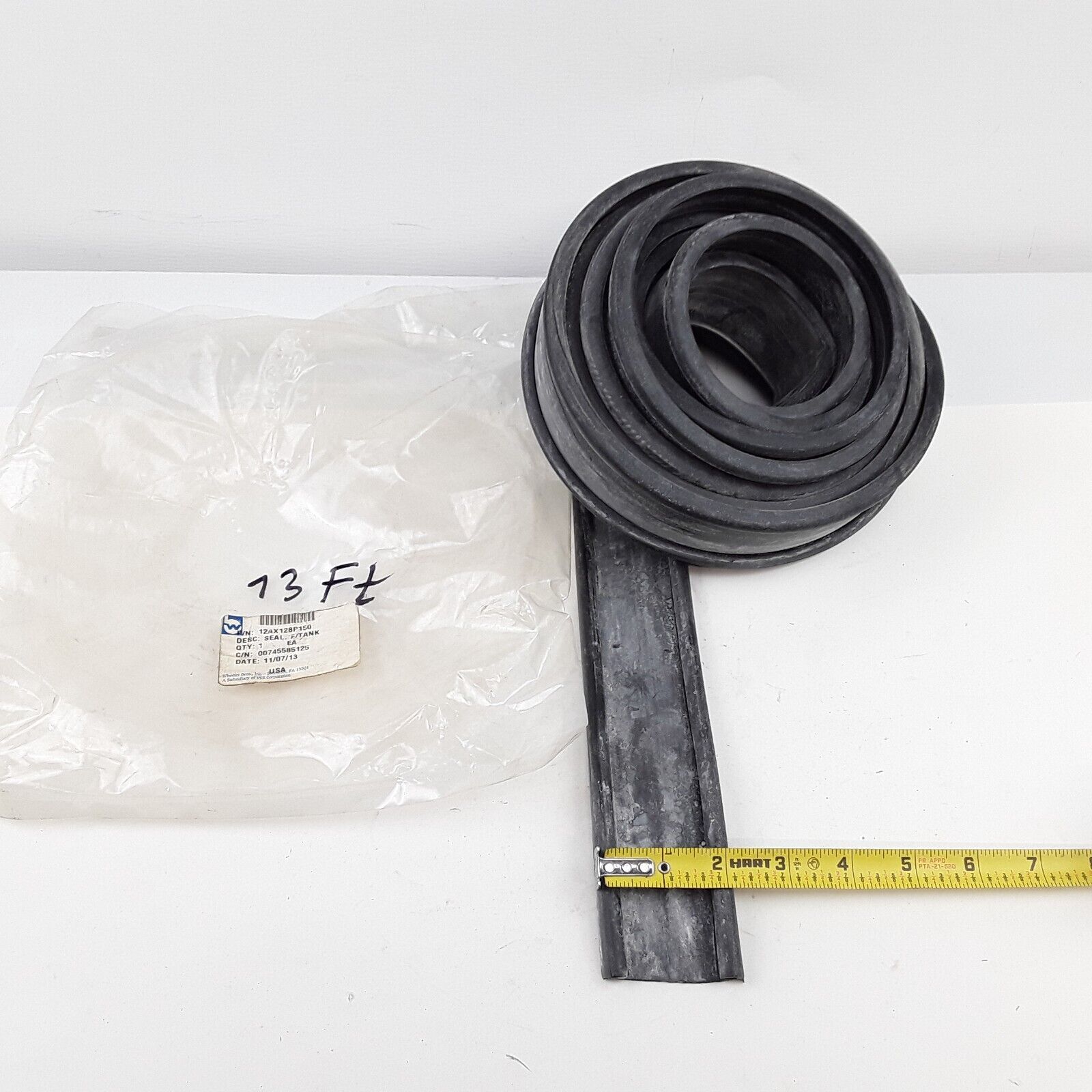 Strap Fuel Tank Insulator OEM MACK 12AX128P150 (2-1/8in Wide) 150in