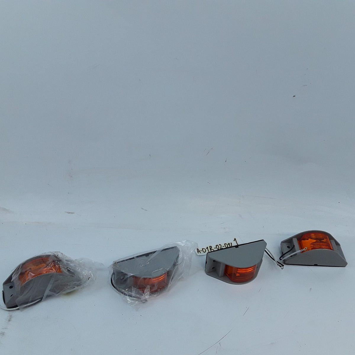Amber Marker Light with Bracket & Wiring Fits Truck, School Bus or Trailers