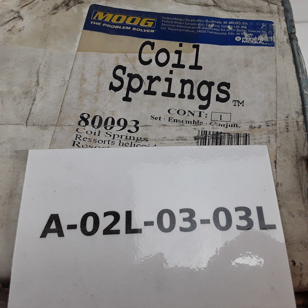 Coil Spring Set Fits Ford Taurus Mercury Sable 96 97 98 99 00 01 02 03 04 05 06