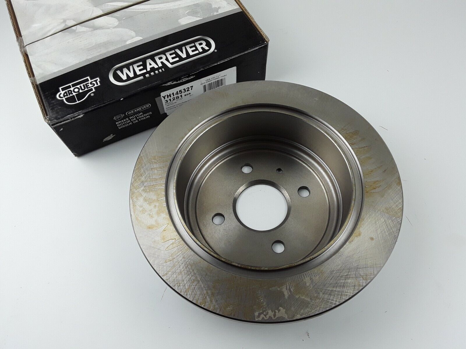 Disc Brake Rotor Rear fits Daewoo Nubira 1999 2000 2001 2002 CARQUEST YH145327 - HotCarParts