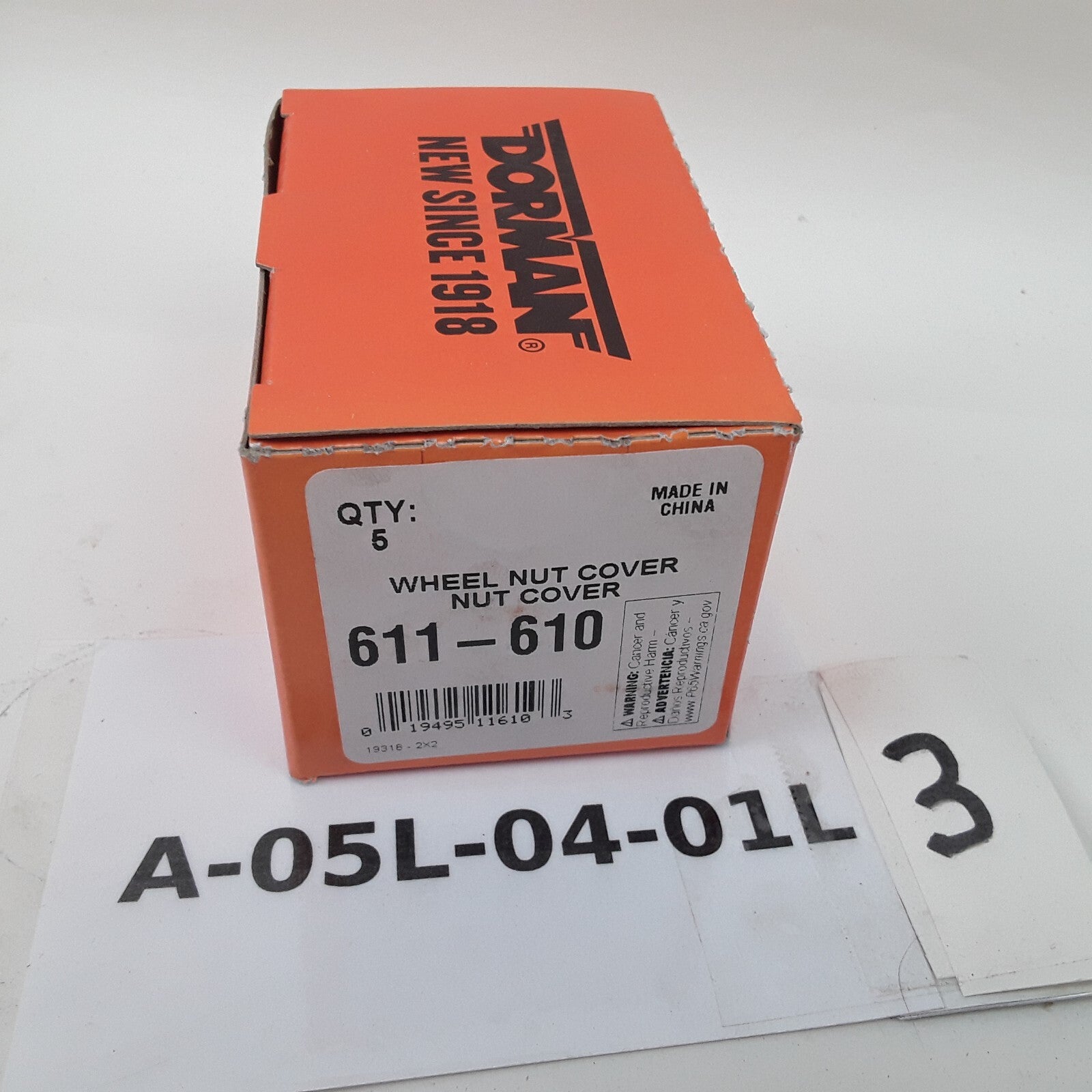 Set of 5 Wheel Fastener Nut Cover M24-2.0 Hex 19mm Fits Chevrolet Oldsmobile