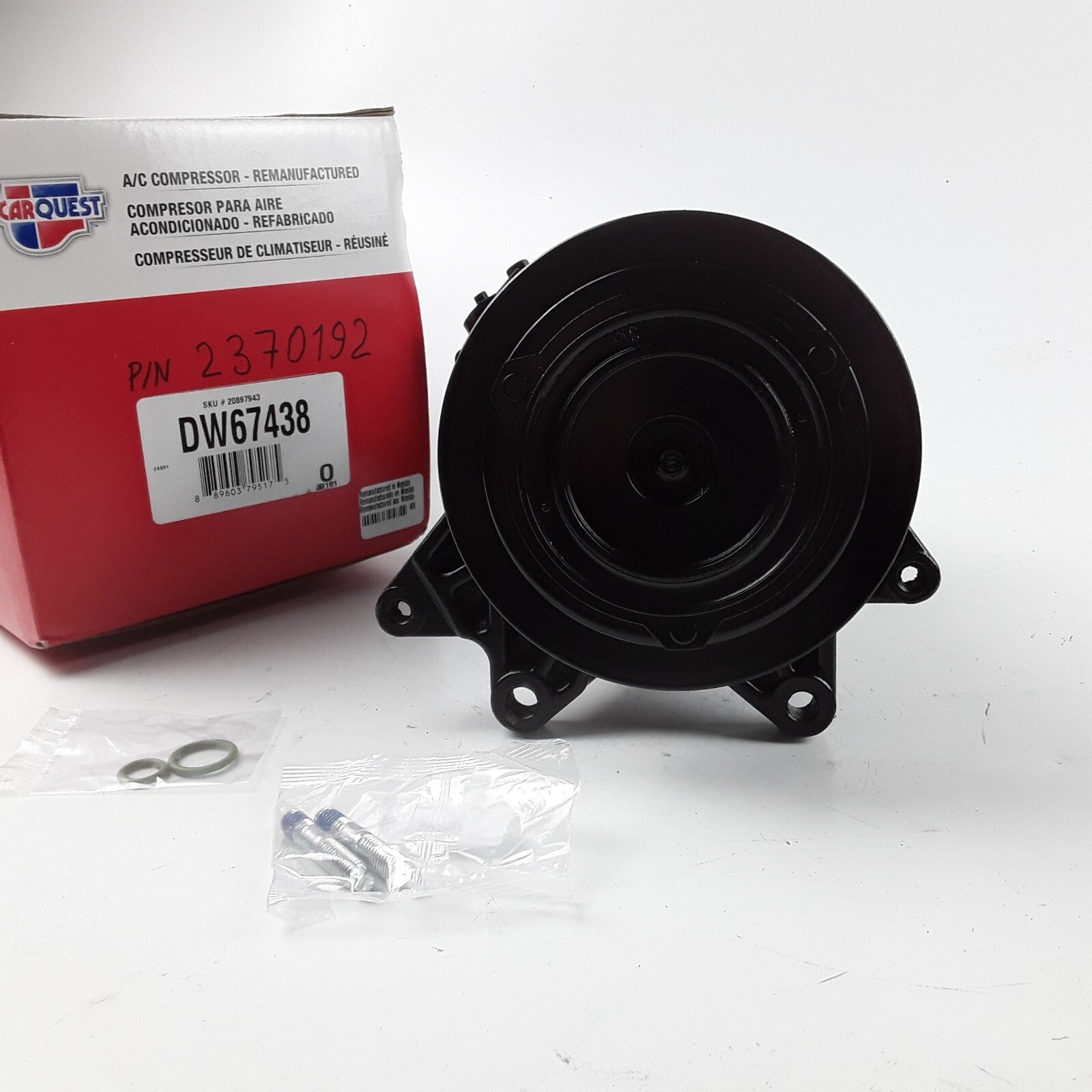 Carquest Premium DW67438 A/C Compressor Fits Nissan Altima Maxima (2002-2008)