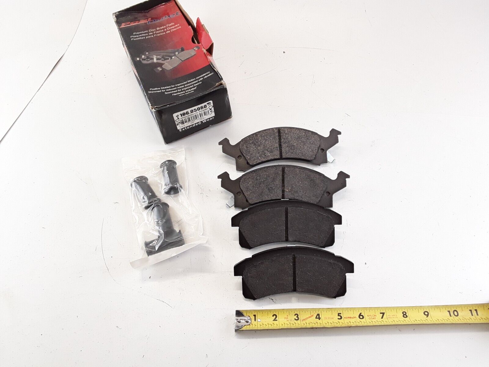 Front Disc Brake Pad Set Extended Wear Semi-Metallic Centric 106.05060 - HotCarParts