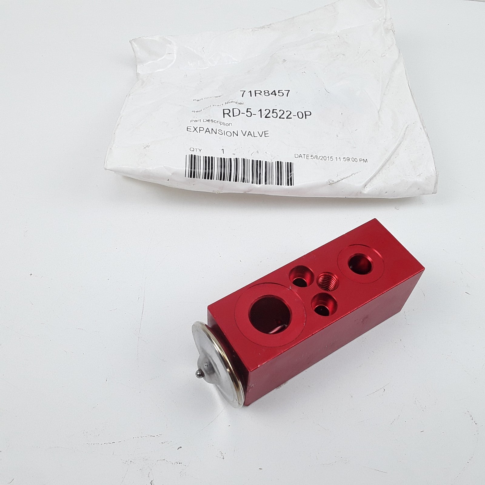 Red Dot 71R8457 A/C Flow Restrictors A/C Expansion Valve RD-5-12522-OP