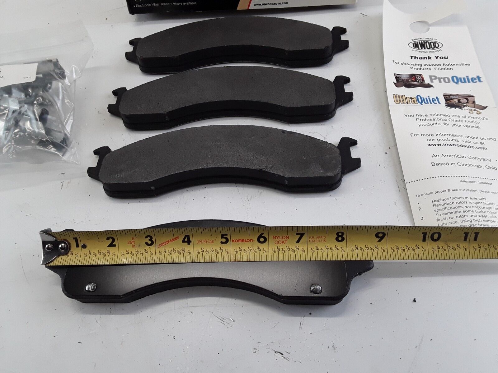 Front Disc Brake Pad Set For Dodge Ram 2500 3500 Van 1998 1999 2000 2001 2002 03 - HotCarParts