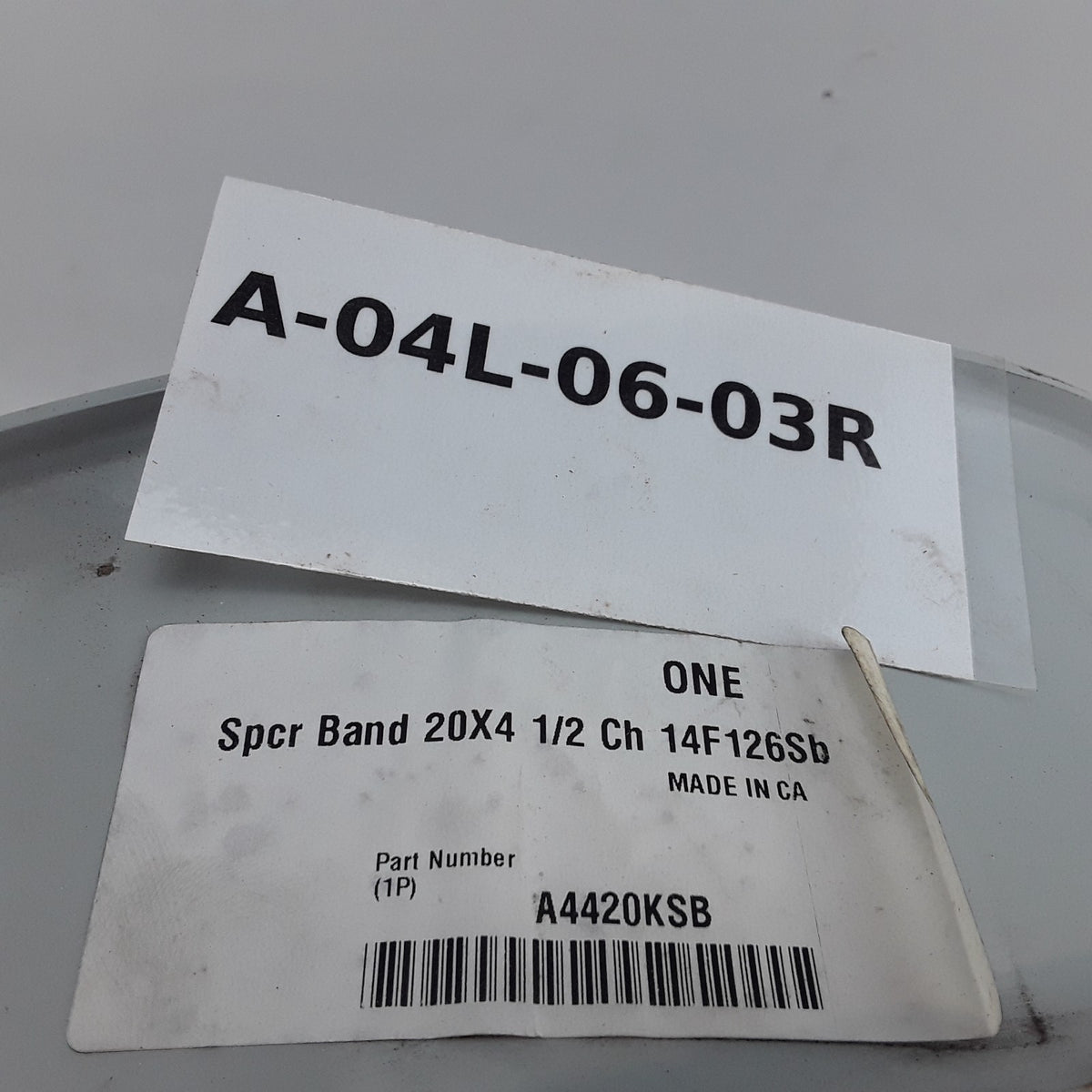 International A4420KSB Spacer Band 20x4 1/2 Fits International Navistar Trucks