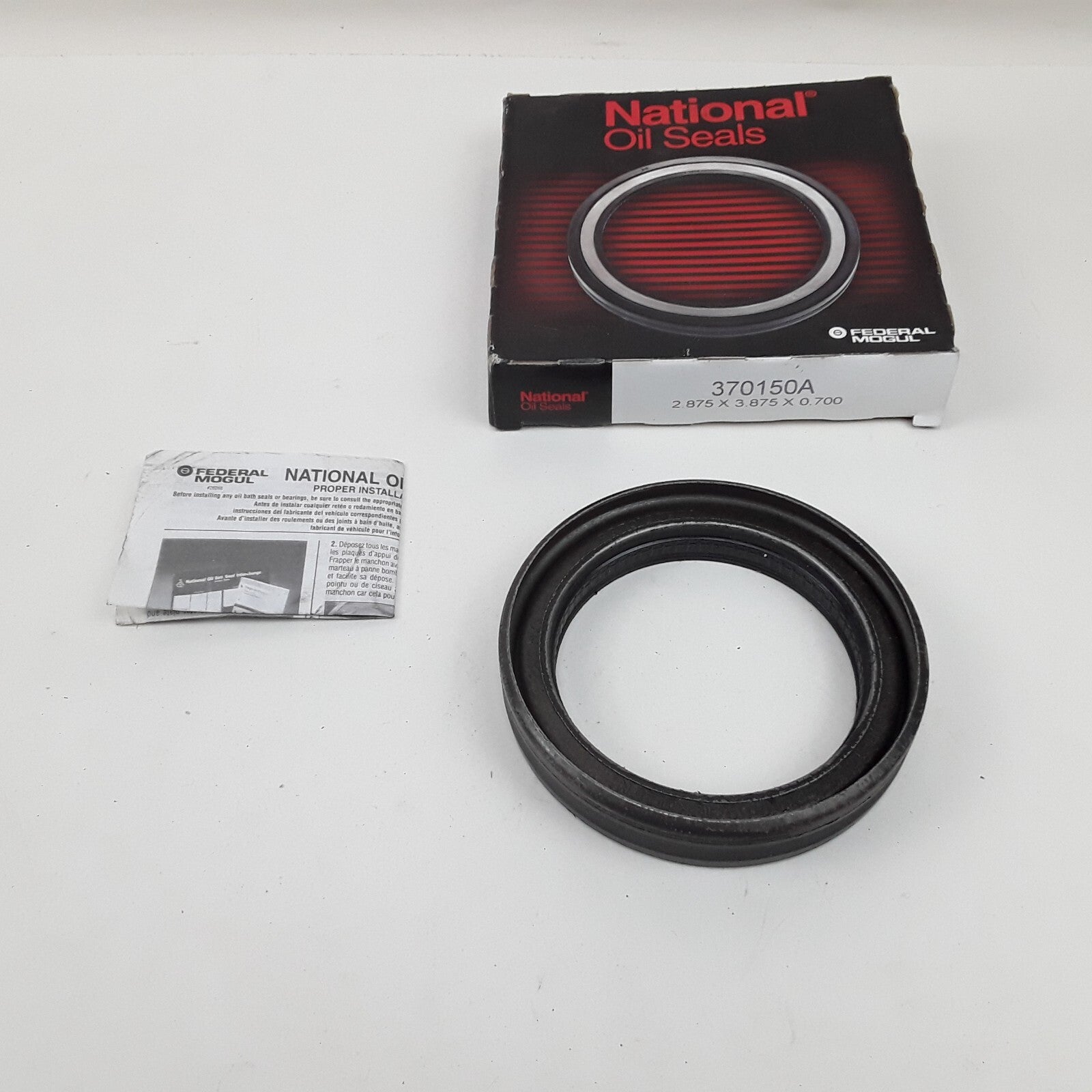 National 370150A Wheel Seal Fits Chevrolet C4500 Kodiak 03-09 Ford F-650 05-08