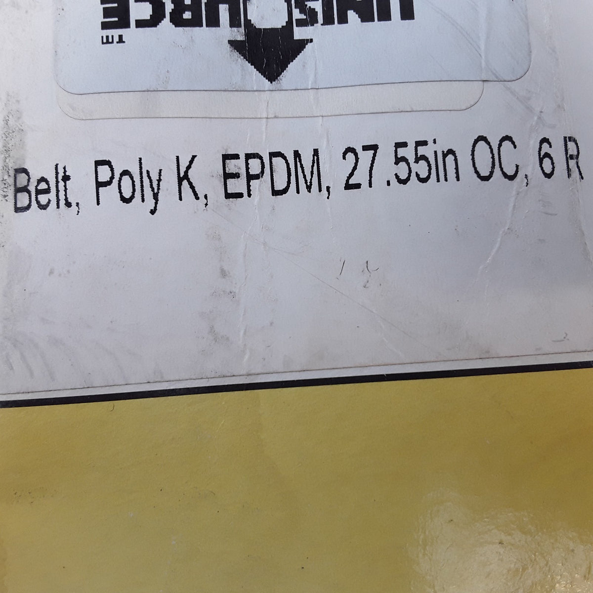 Pix-Thermal-xc P060268E ,14647119 Rubber Fan Belt EPDM 27.55" OC, 6R Forklift