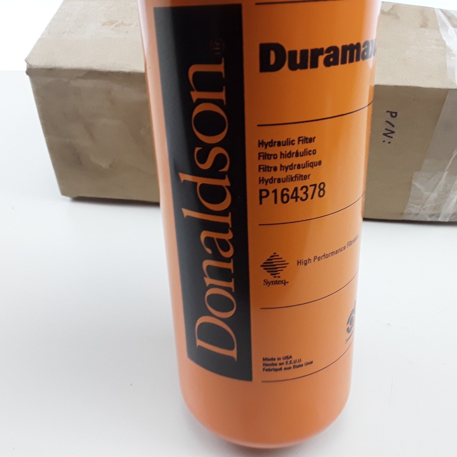 Donaldson P164378 Hydraulic Filter Spin-On Style Heavy Duty High Performance