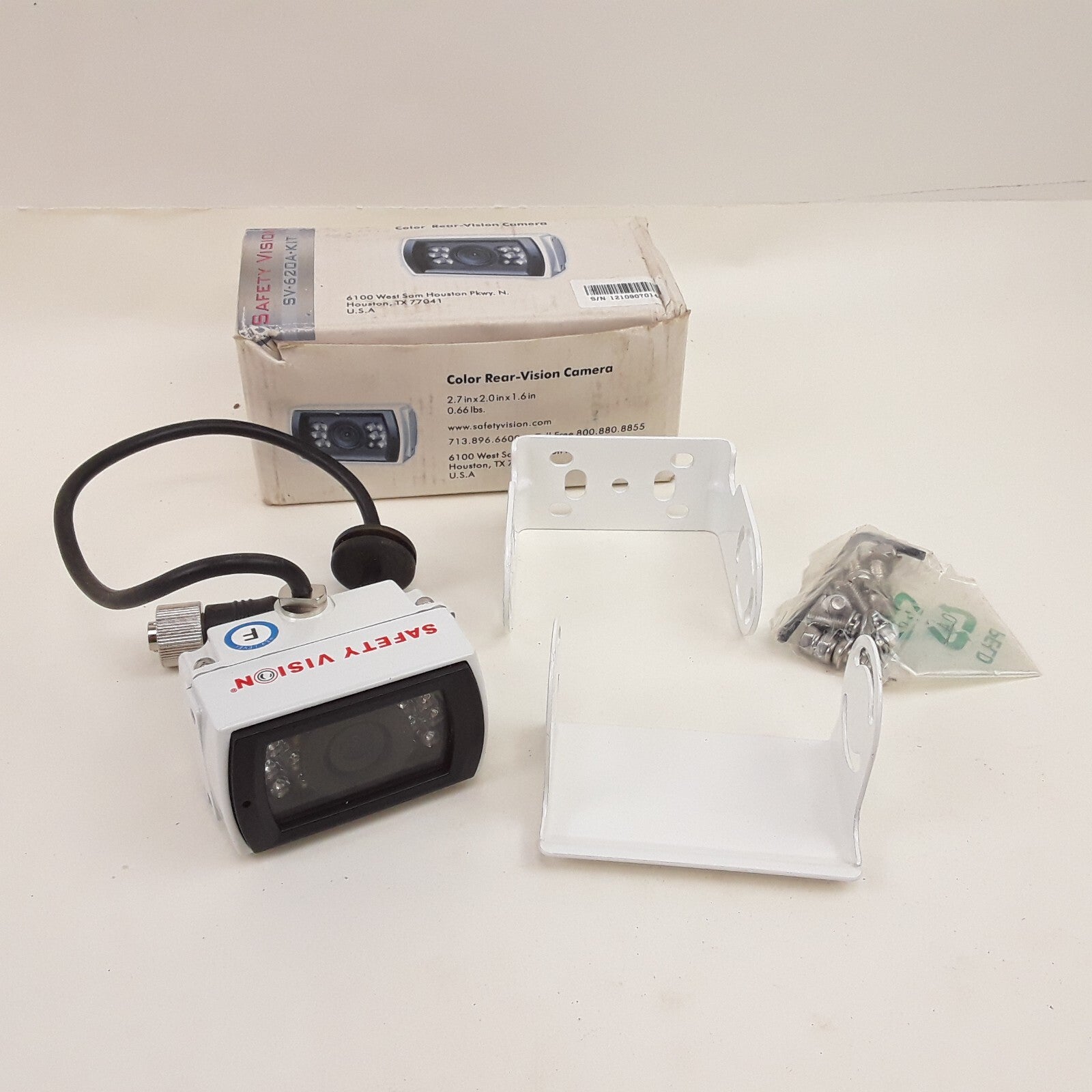 Safety Vision SV-620A-KIT Color Rear-Vision Camera W/ Built-in Microphone