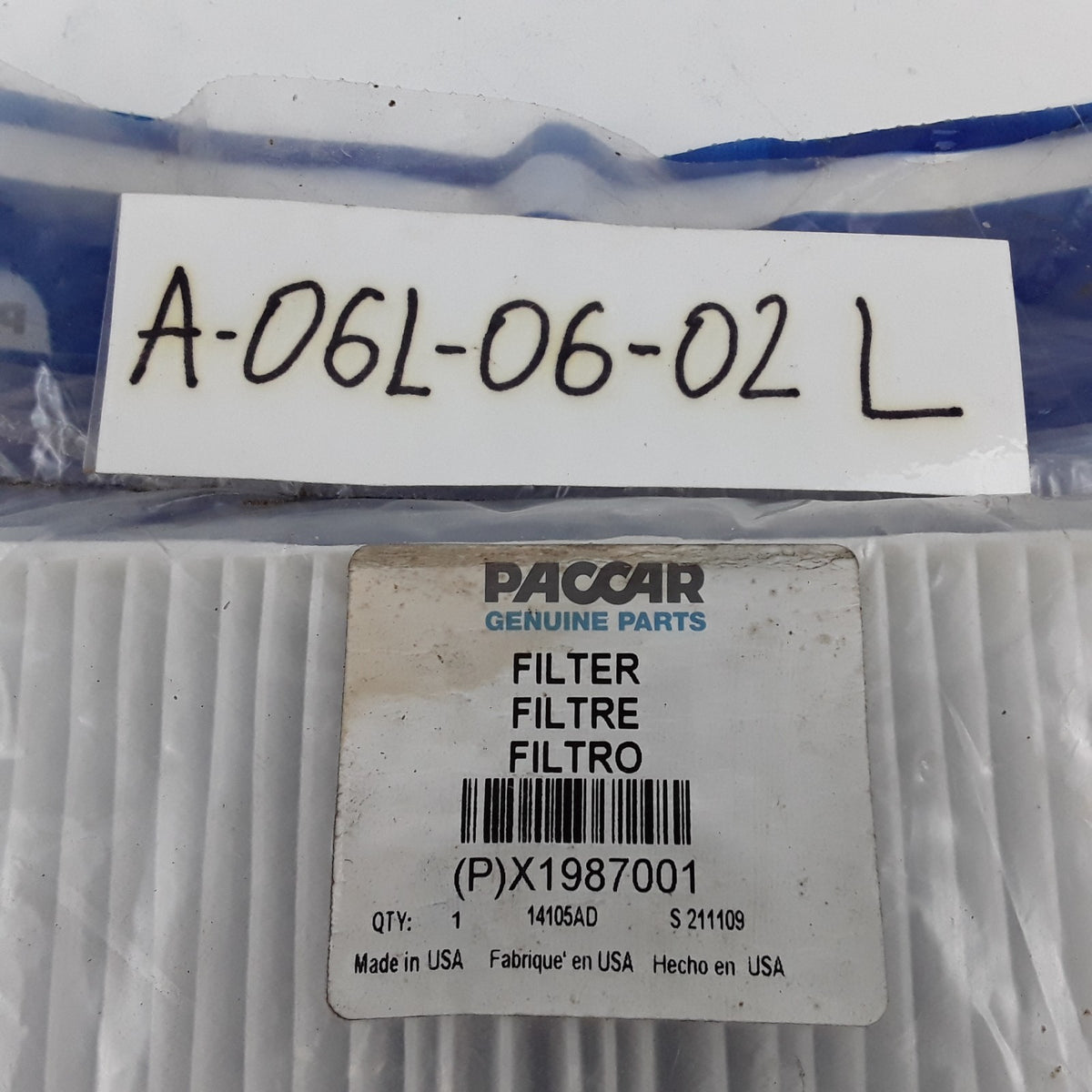 Cabin Air Filter Fits Kenworth Peterbilt International 2011 2012 2013 2014-2022