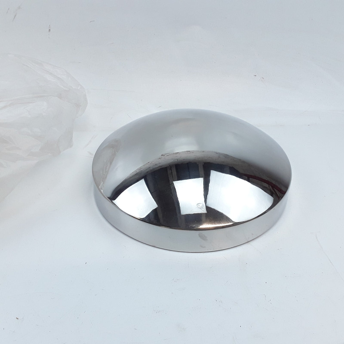Automann 562.C1002SS Rear Wheel Hub Cap 8-1/2 inch Axle 5/8 inch Stainless Steel