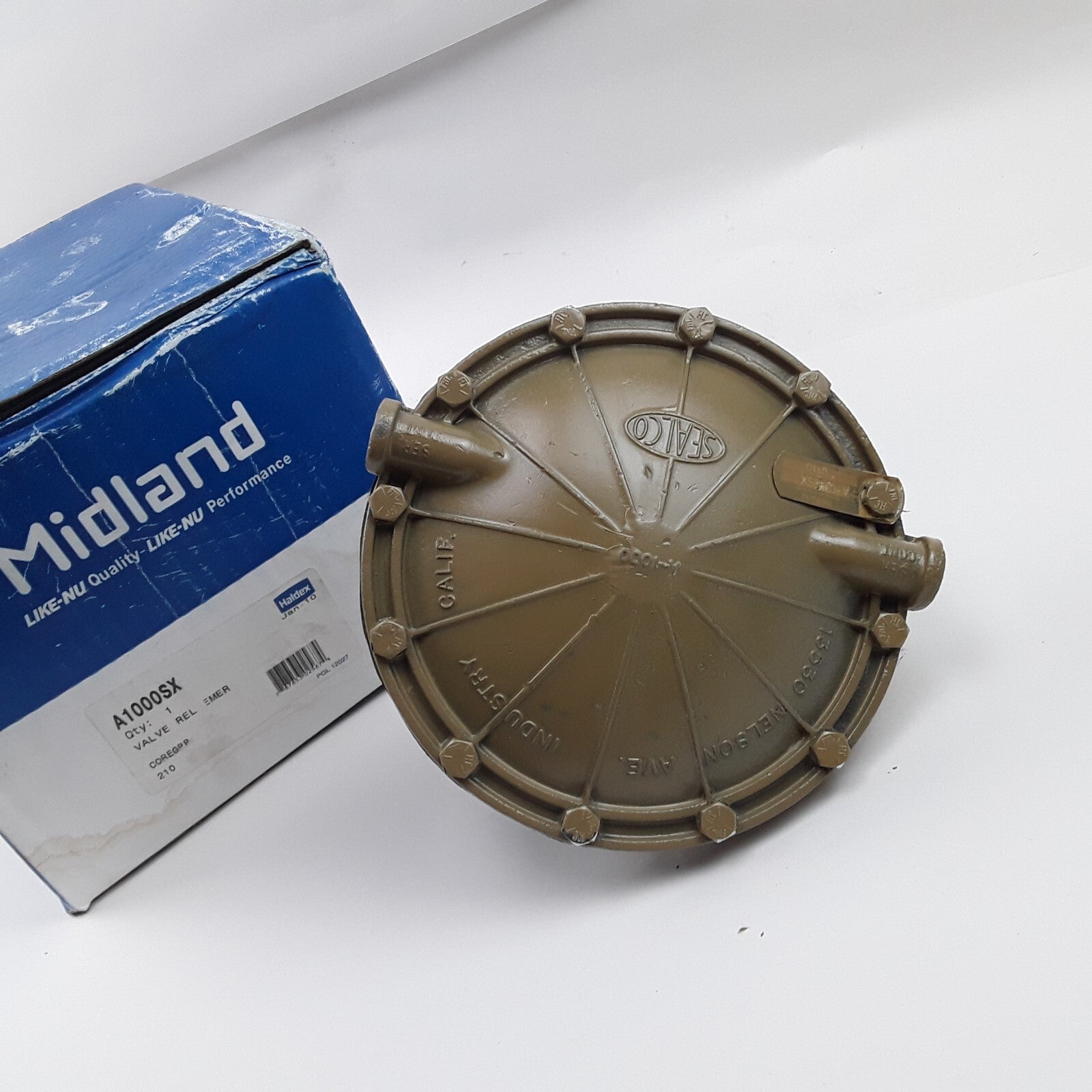 Haldex A1000SX - Sealco Emergency Air Brake Relay Valve - 4-Port Delivery
