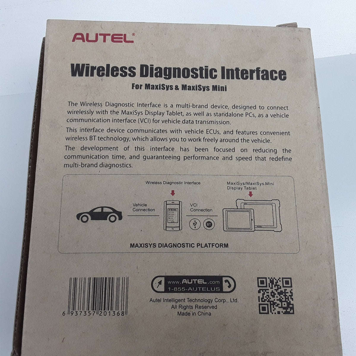 Autel MaxiBTBOXMychip Wireless Diagnostic Interface For MaxiSys and MaxiSys Mini