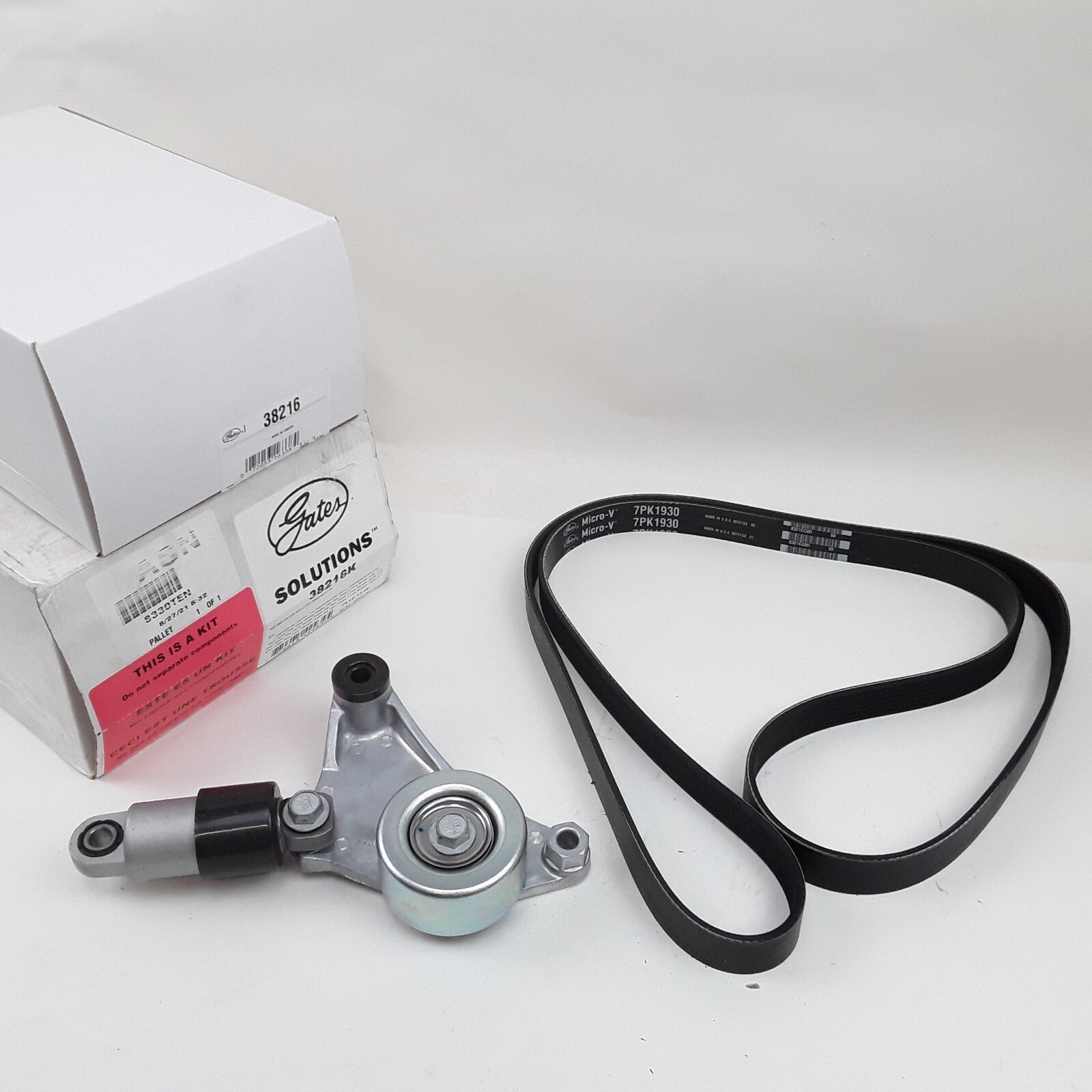 Accessory Drive Belt W/ Tensioner Assembly Fits Scion tC Toyota Camry 2001-2010