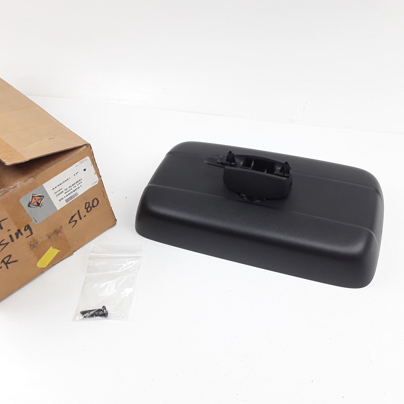 Left Right Door Mirror Housing Manual Black For Navistar International Trucks