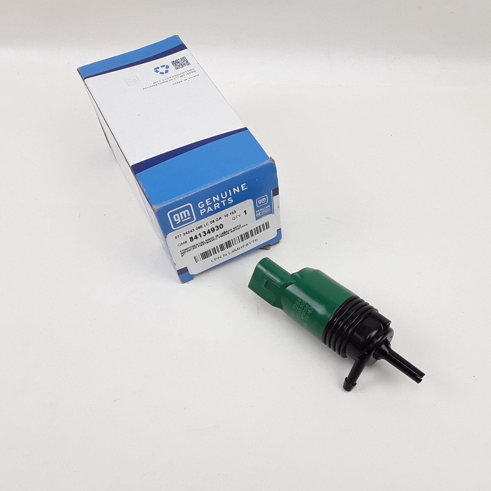 ACDelco Windshield Washer Pump Fits GMC Terrain Chevrolet Equinox (2010-2017)