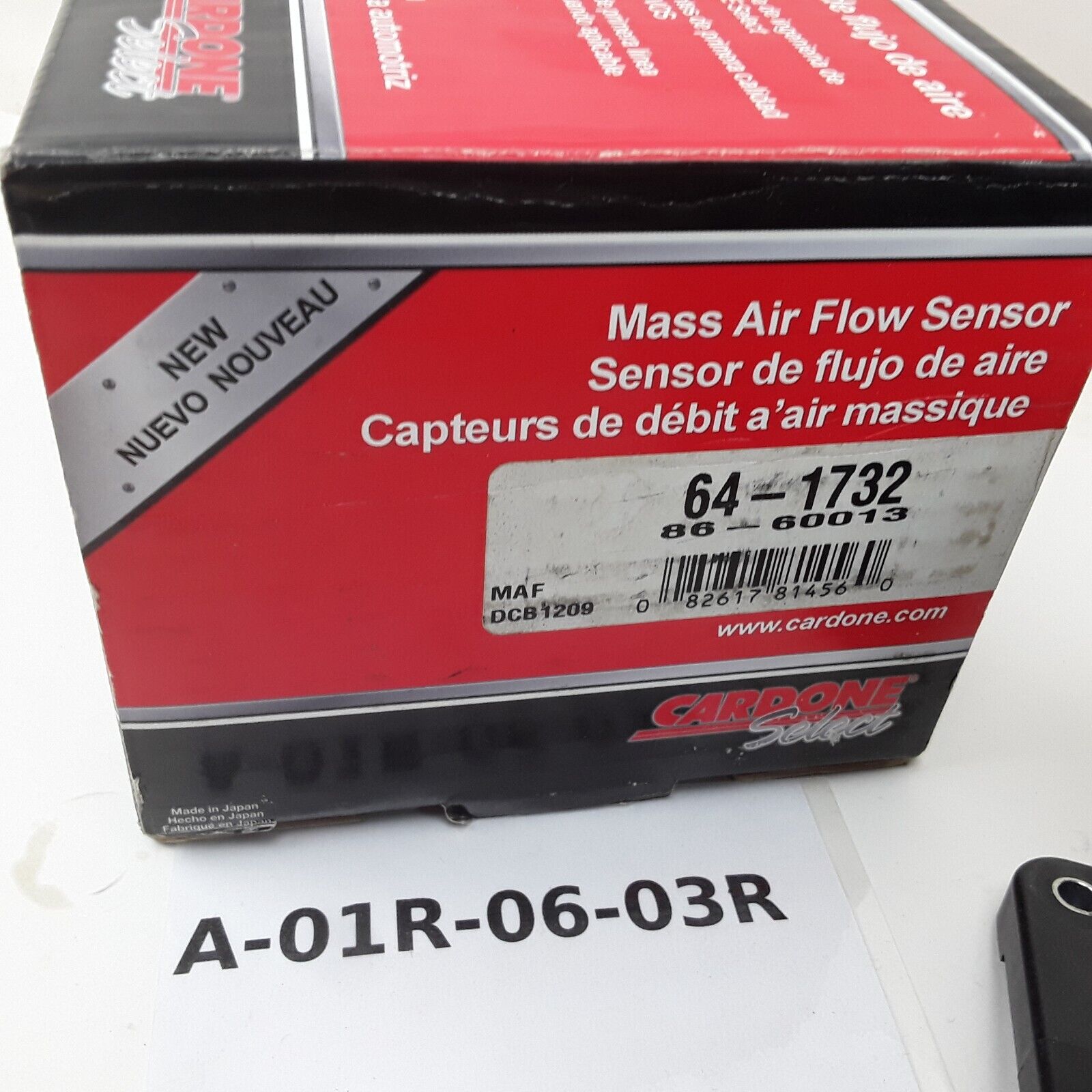Cardone 86-60013 Mass Air Flow Sensor Fits Mitsubishi Dodge Chrysler 1999-2005