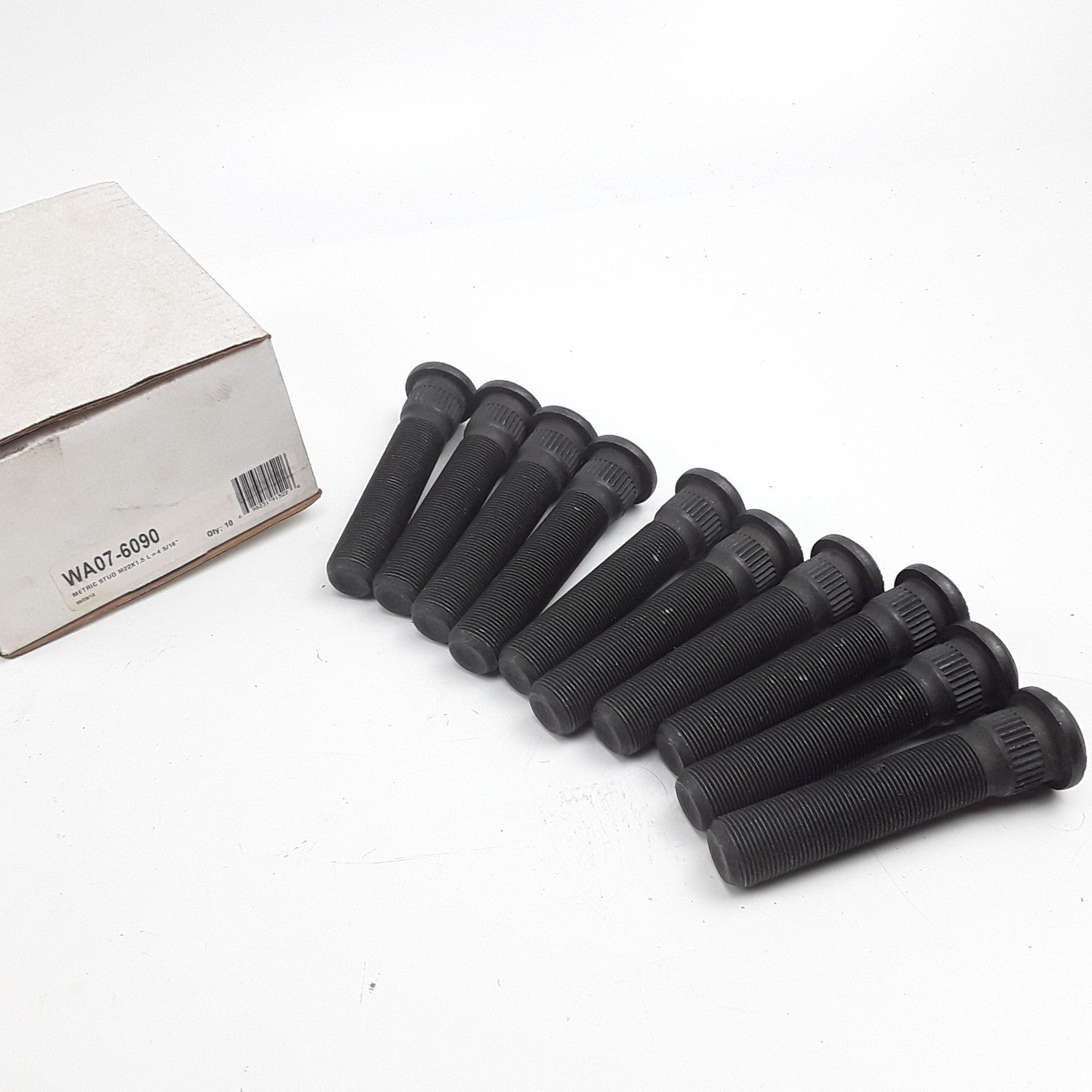 10 pc World American WA07-6090 Wheel Stud 4 5/16 inches Length Under Head Metric