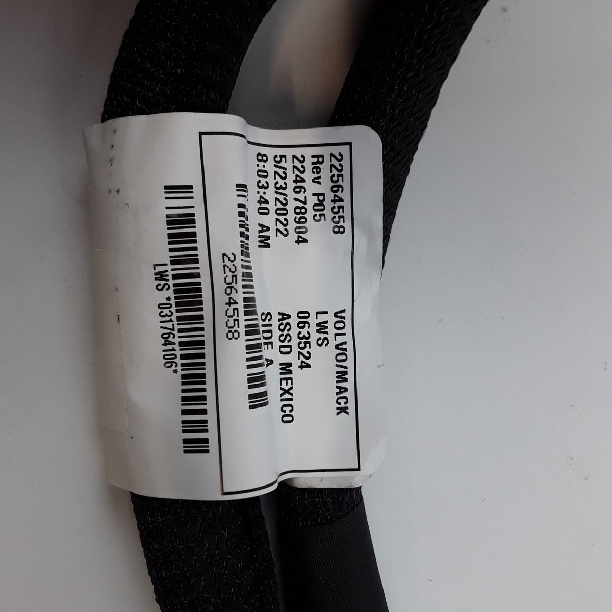Genuine Volvo Truck Multi Purpose Wire Wiring Harness Cable 22564558