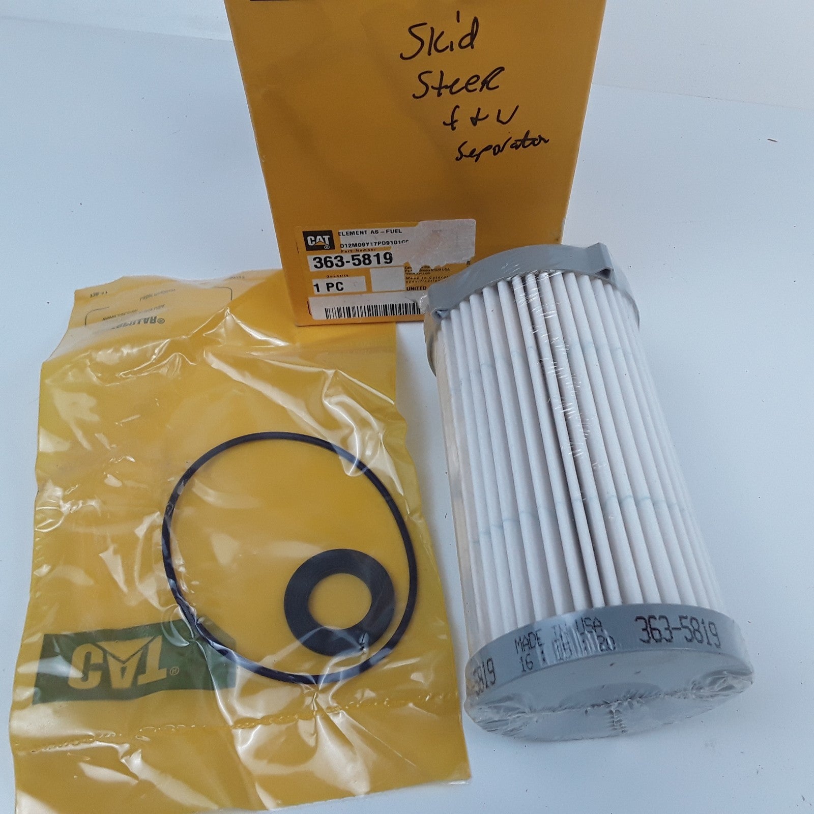 Cat Caterpillar 363-5819 Standard Efficiency Fuel Water Separator Heavy Duty