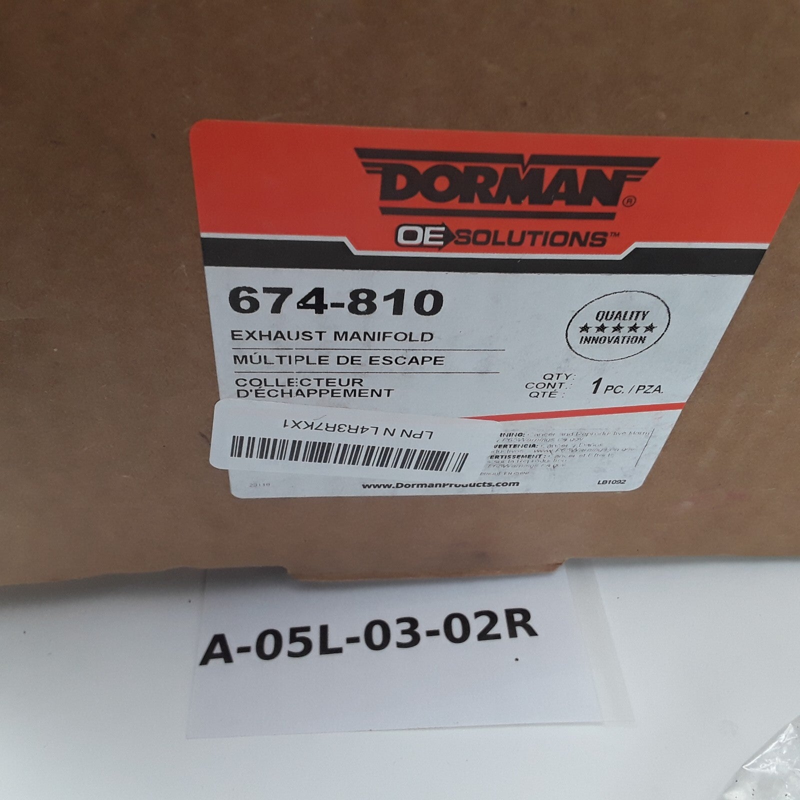 Exhaust Manifold Kit Fits Scion xD iM Toyota Corolla iM Matrix Corolla 2011-2019