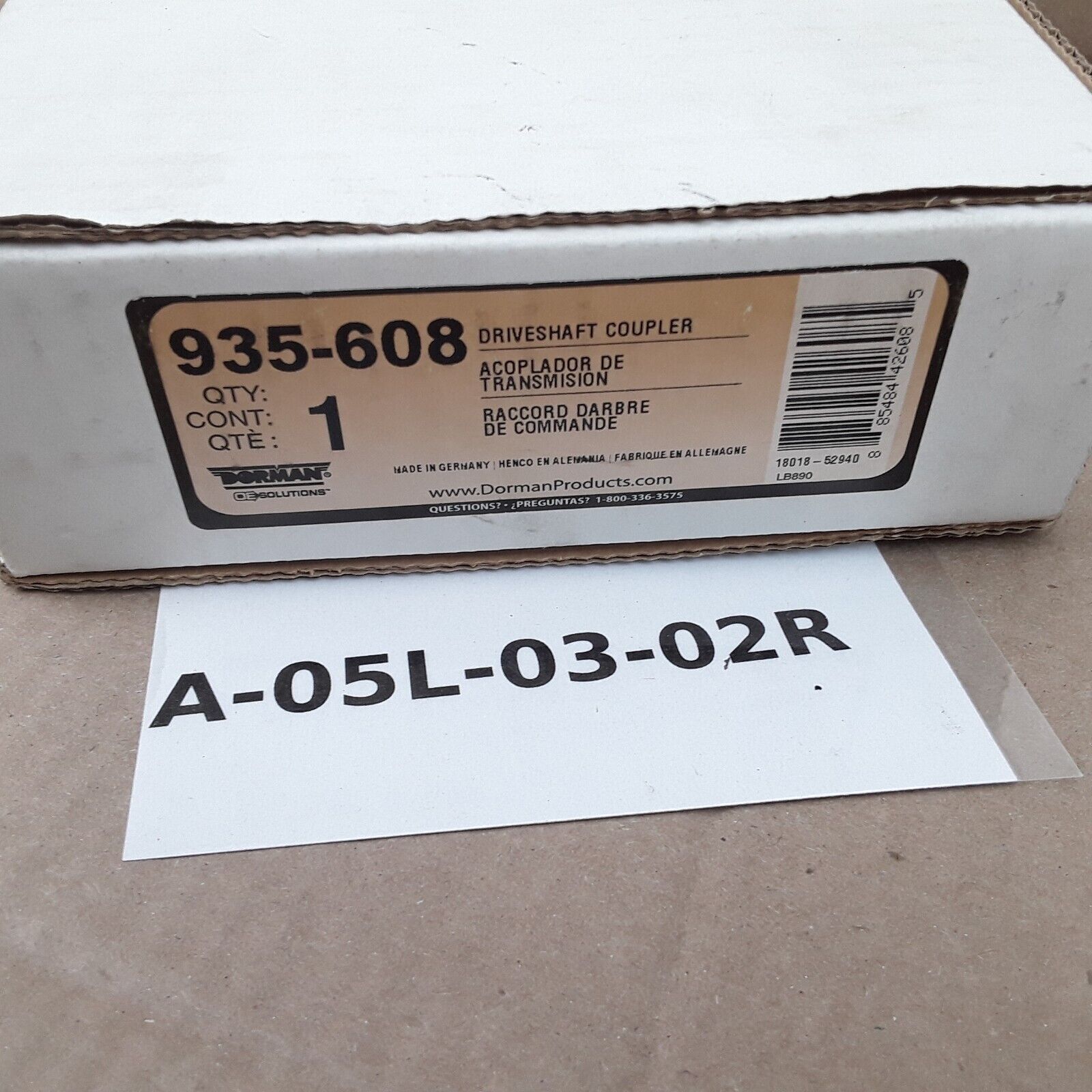 Front Drive Shaft Flex Coupler Assembly Fits Cadillac CTS 2003 2004 2005 2006