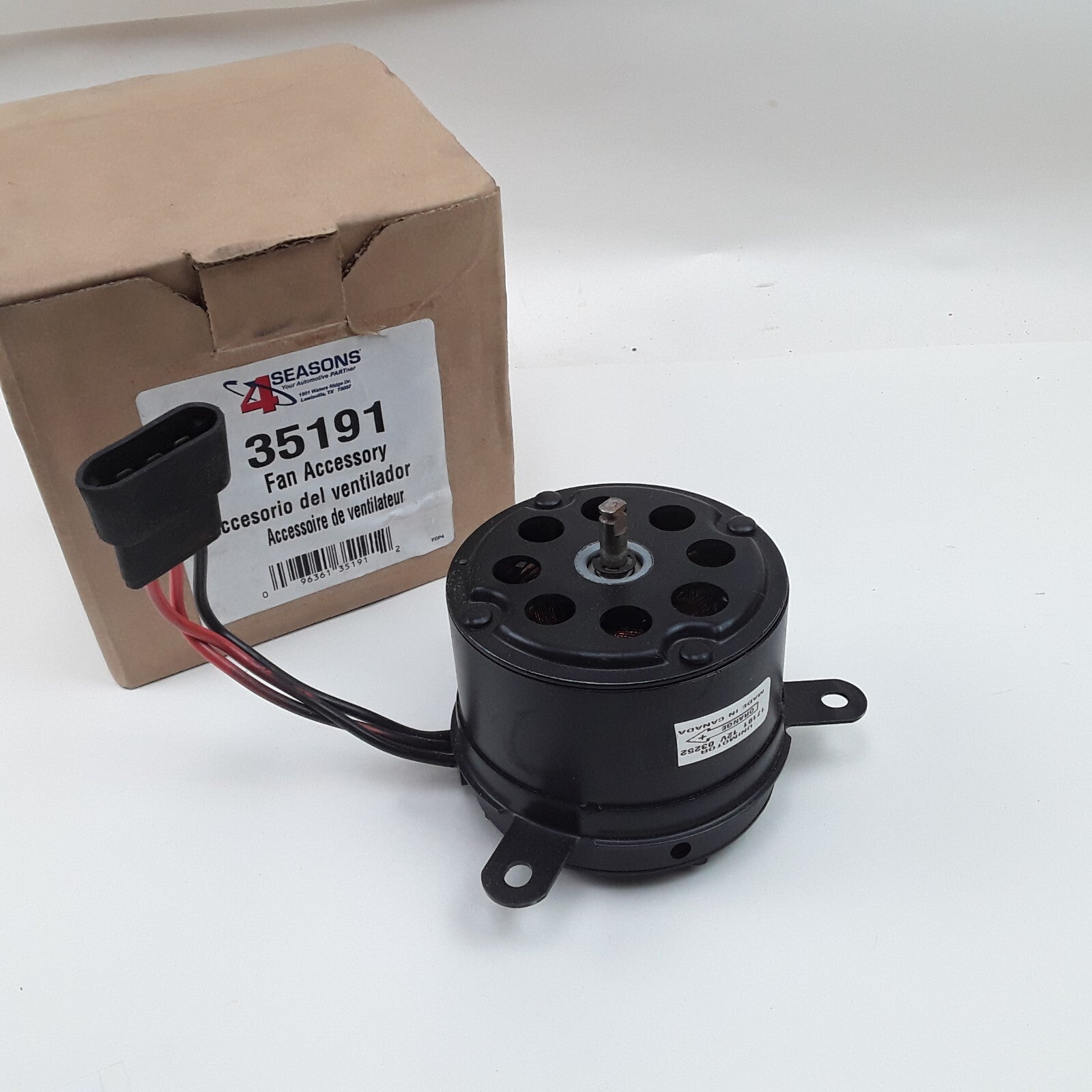 Four Seasons 35191 Condenser Fan Motor Fits Mercury Tracer Ford Escort 1995-2003