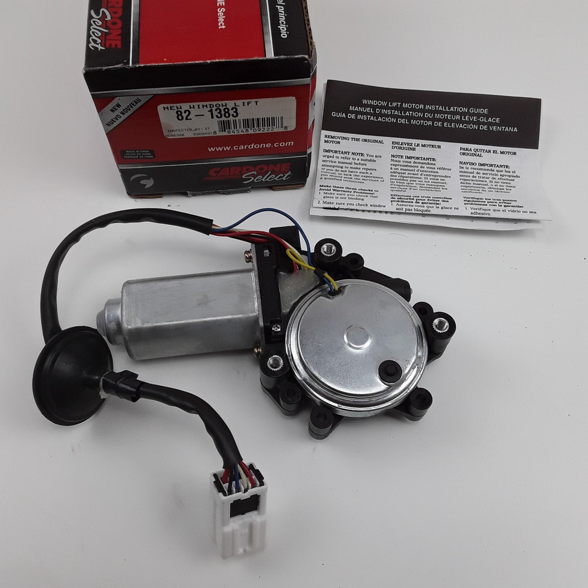Cardone 82-1383 Front Right Power Window Motor Fits Nissan Maxima (2004-2008)
