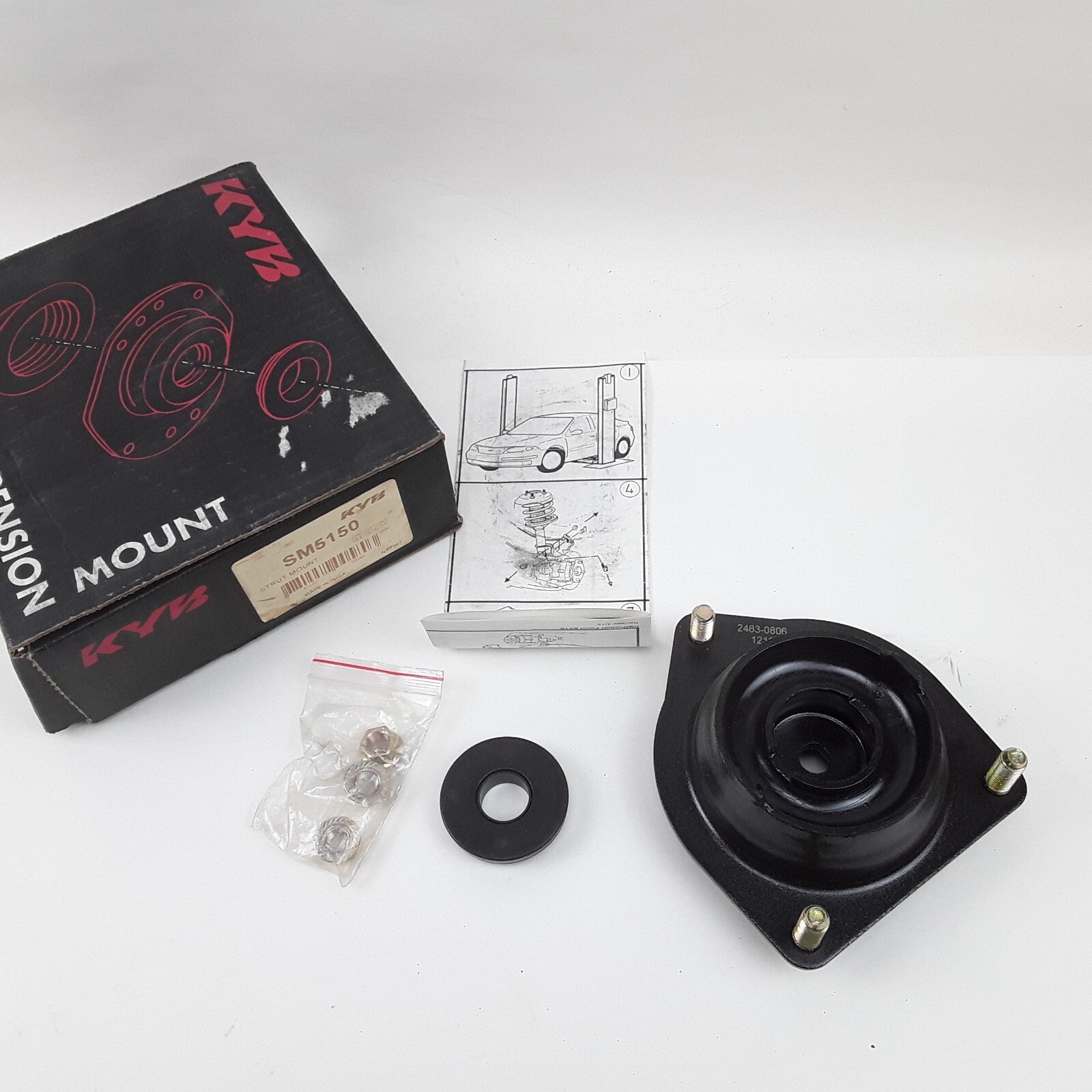 KYB SM5150 Front Suspension Strut Mount Kit Fits Mazda Protege 1995 1996-1998
