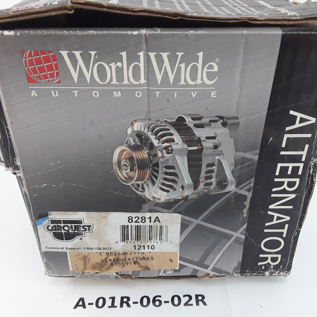 Carquest 8281A Alternator Fits Daewoo Leganza (1999 2000 2001 2002) 2.2L-L4