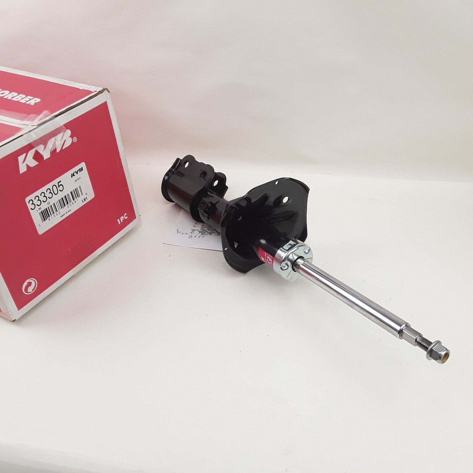 KYB 333305 Front Left Suspension Strut Assembly Fits Hyundai Accent 2000-2002